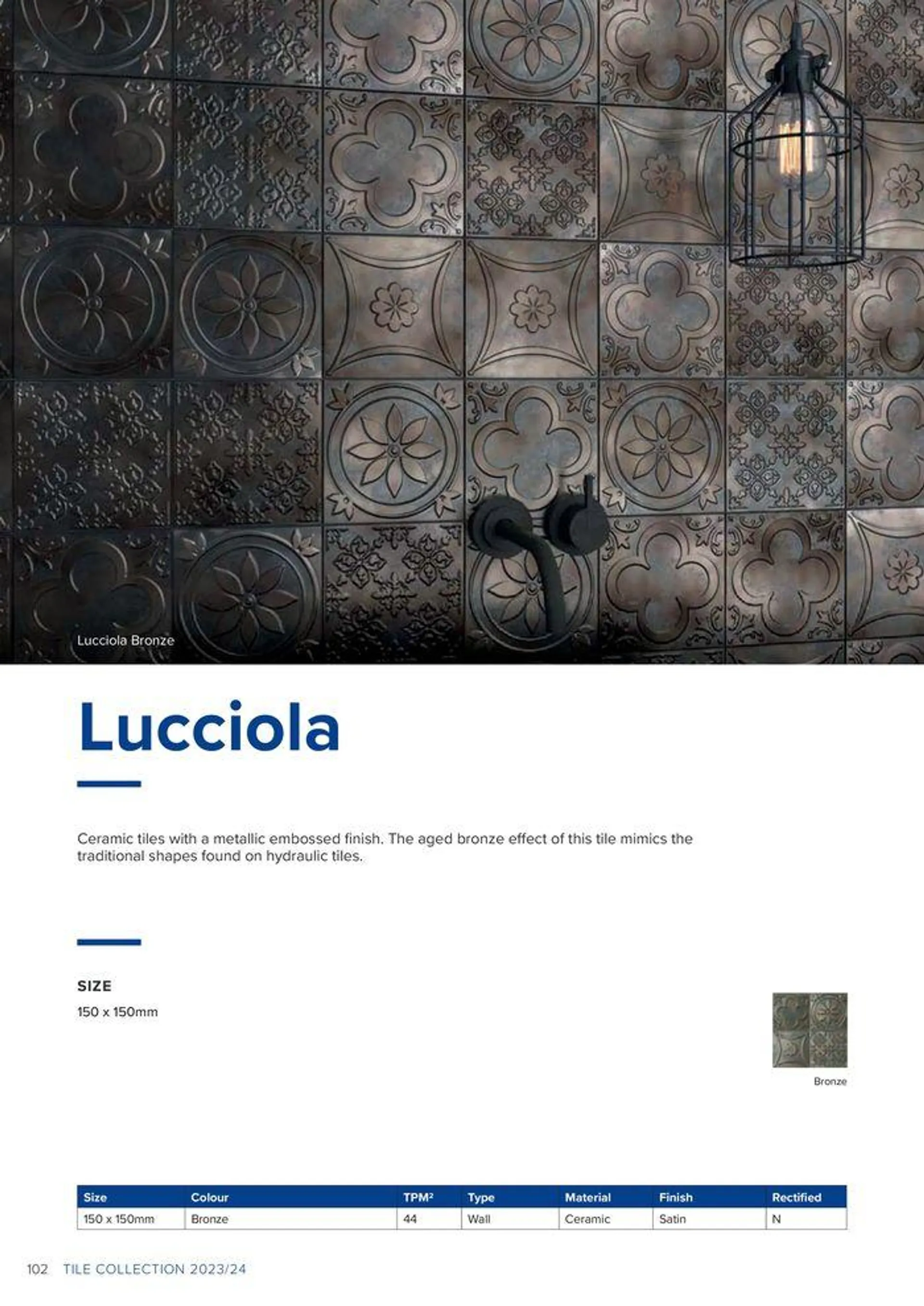 Tile Collection 2023/34 from 24 October to 31 December 2024 - Catalogue Page 102