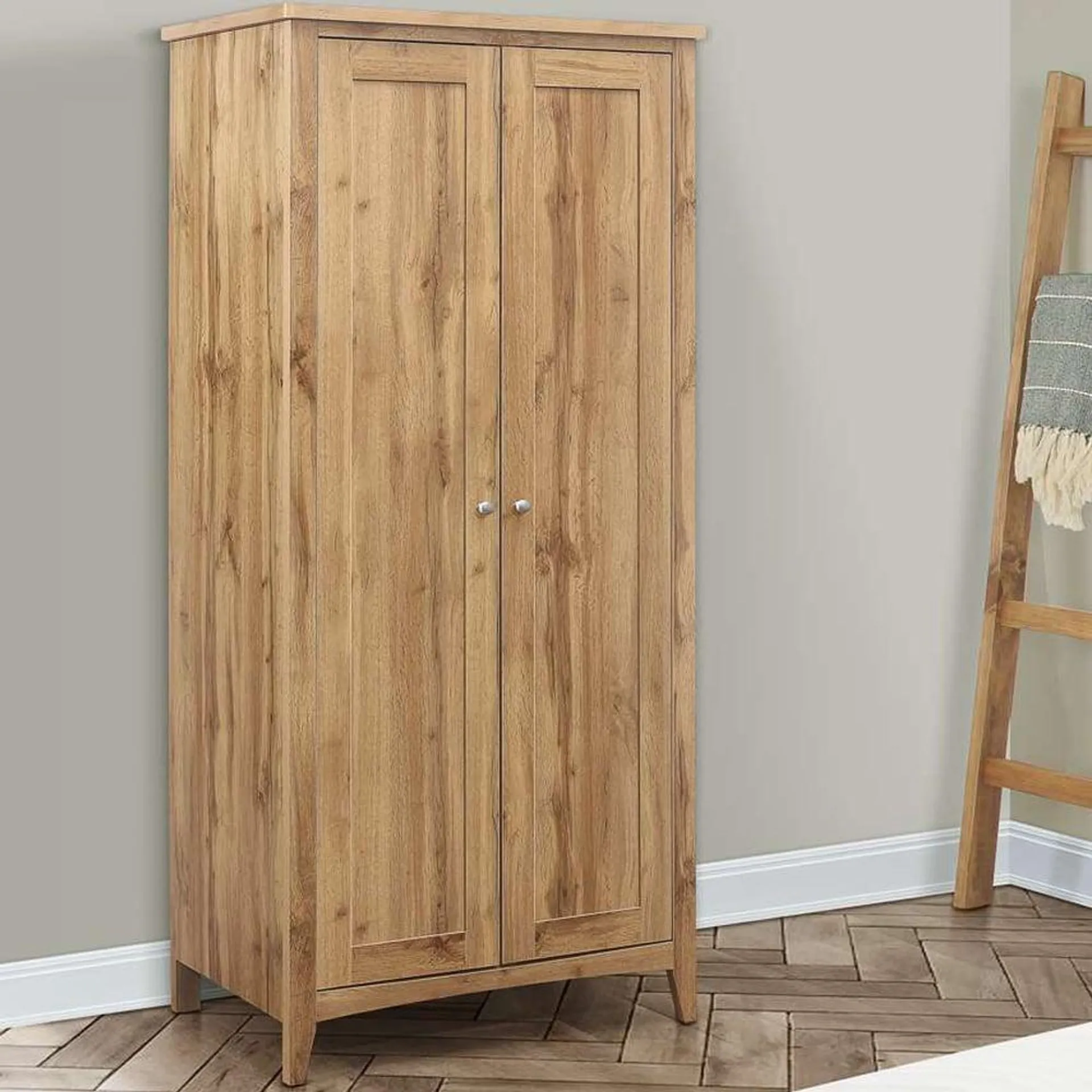 Hampstead 2 Door Wooden Wardrobe