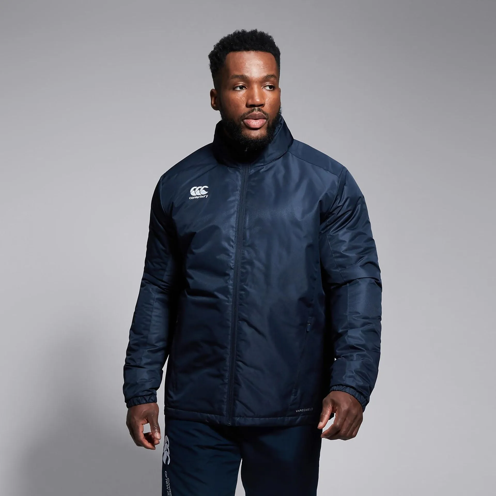 MENS CLUB VAPOSHIELD STADIUM JACKET NAVY