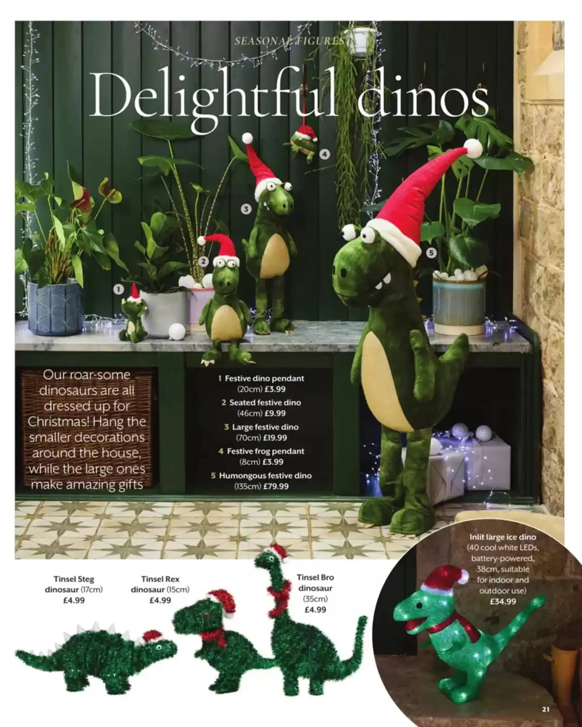 Squires Garden Centres leaflet from 26 November to 31 December 2024 - Catalogue Page 21