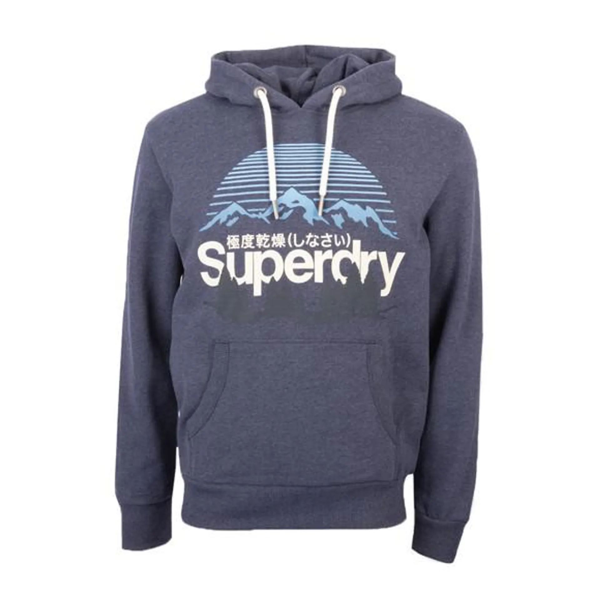 Mens Blue Great Outdoors Hoodie