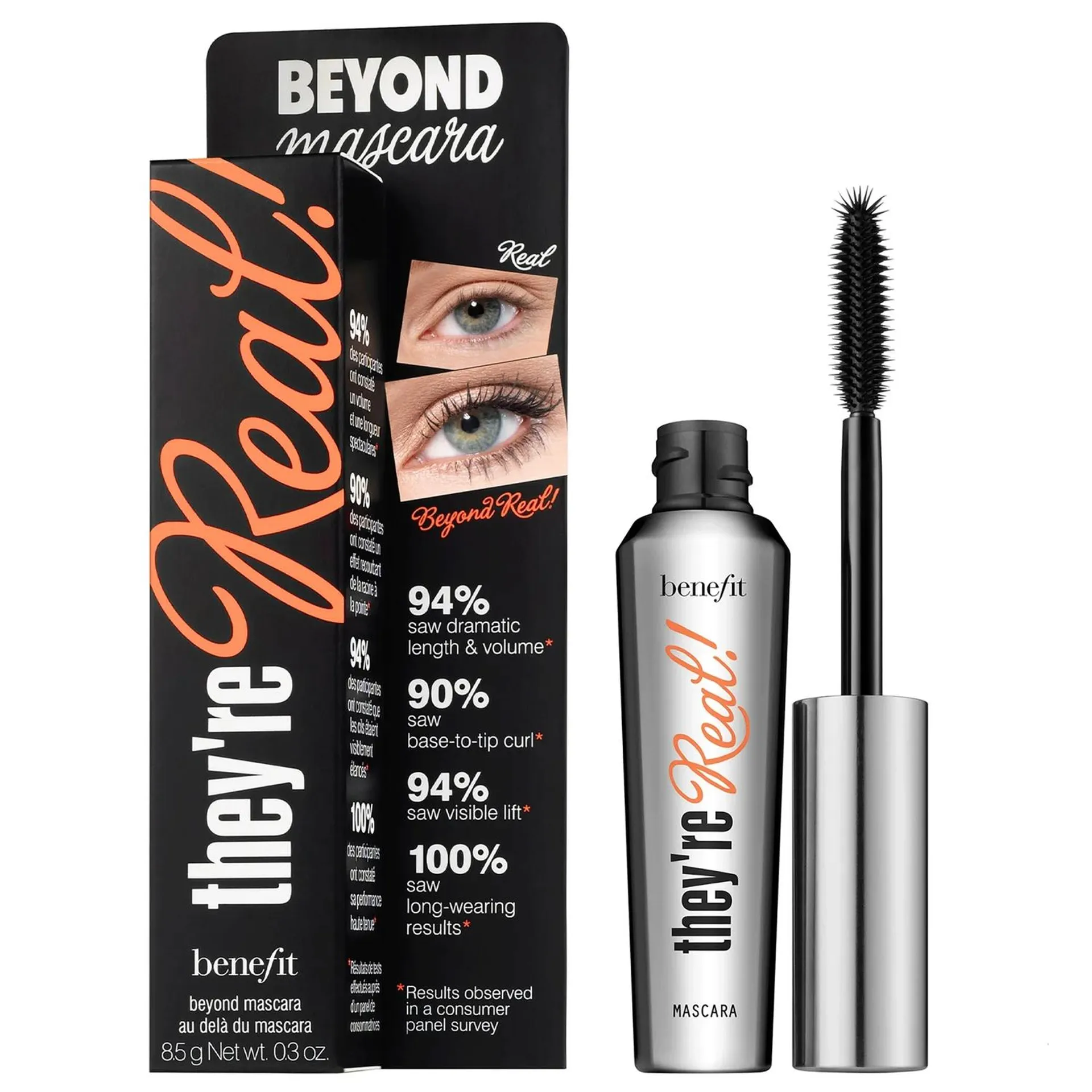 benefit They're Real! Lengthening Mascara Jet Black 8.5g