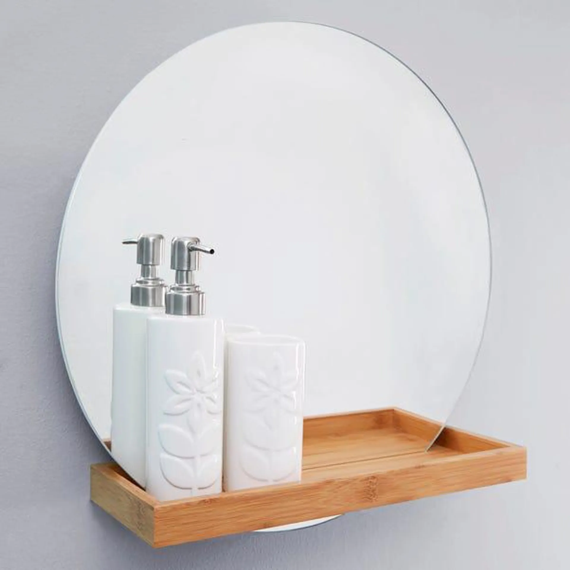 Elements Bathroom Wall Mirror with Shelf