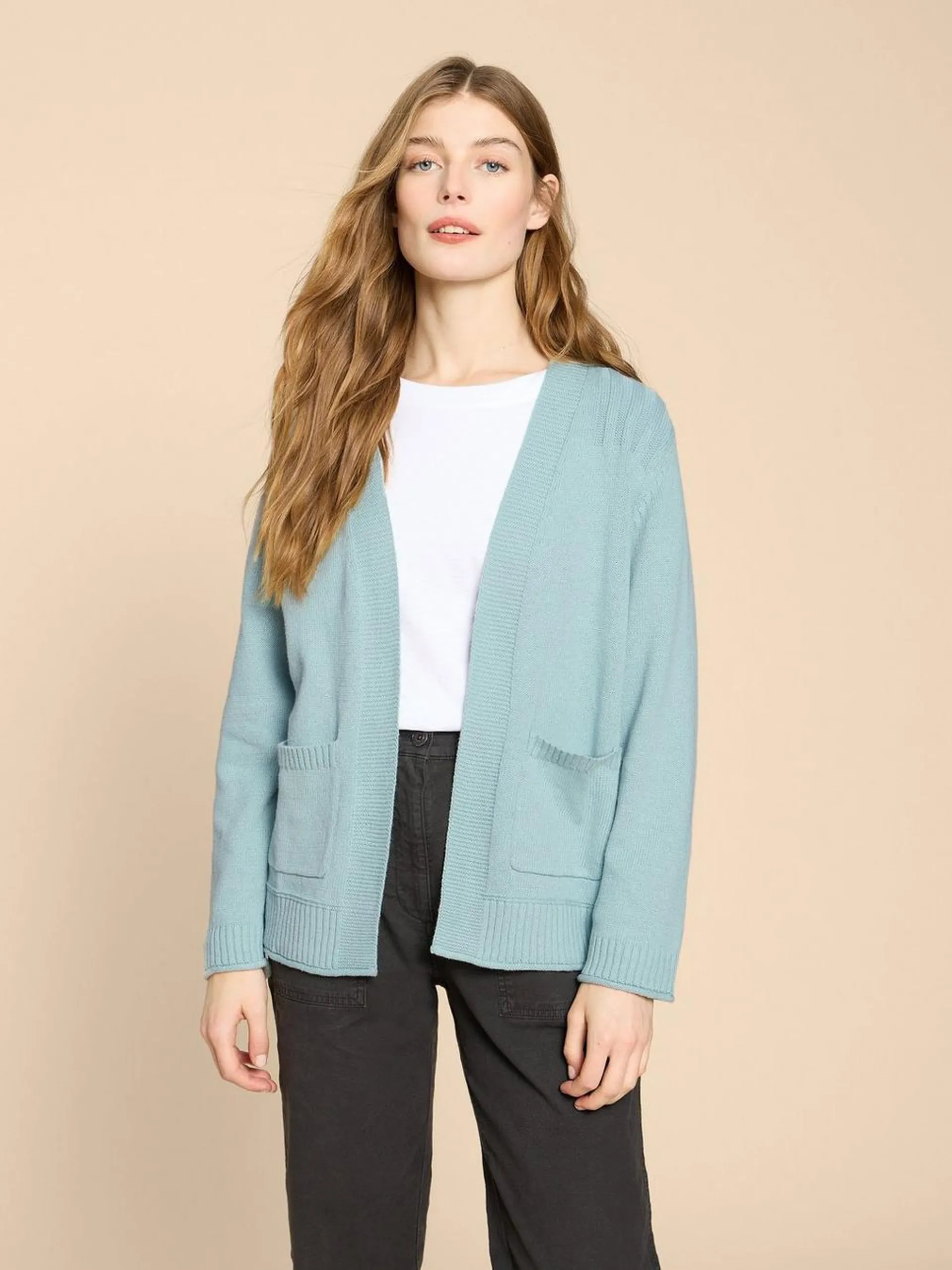 TULA CARDI in LIGHT TEAL