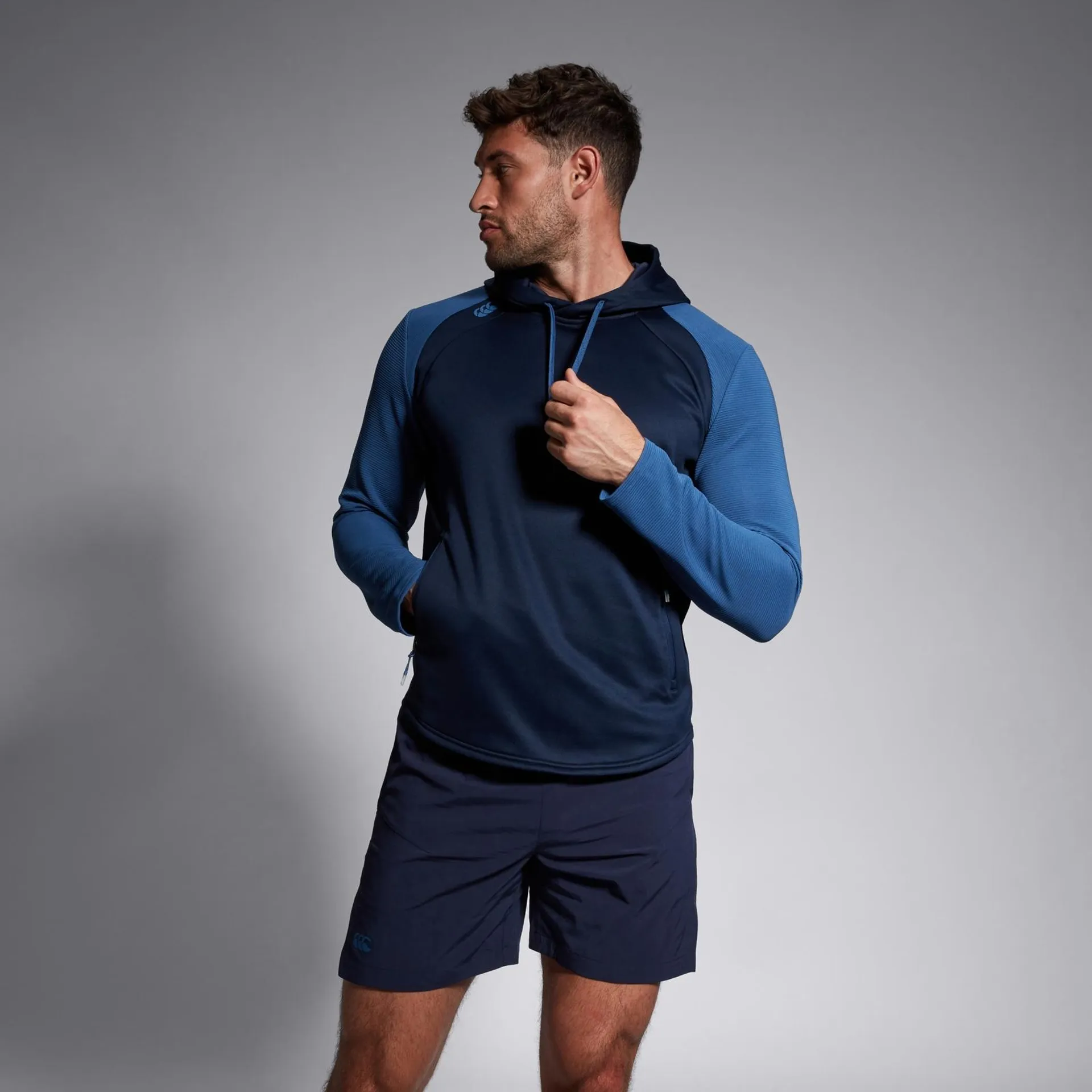 ELITE TRAINING HOODY NAVY