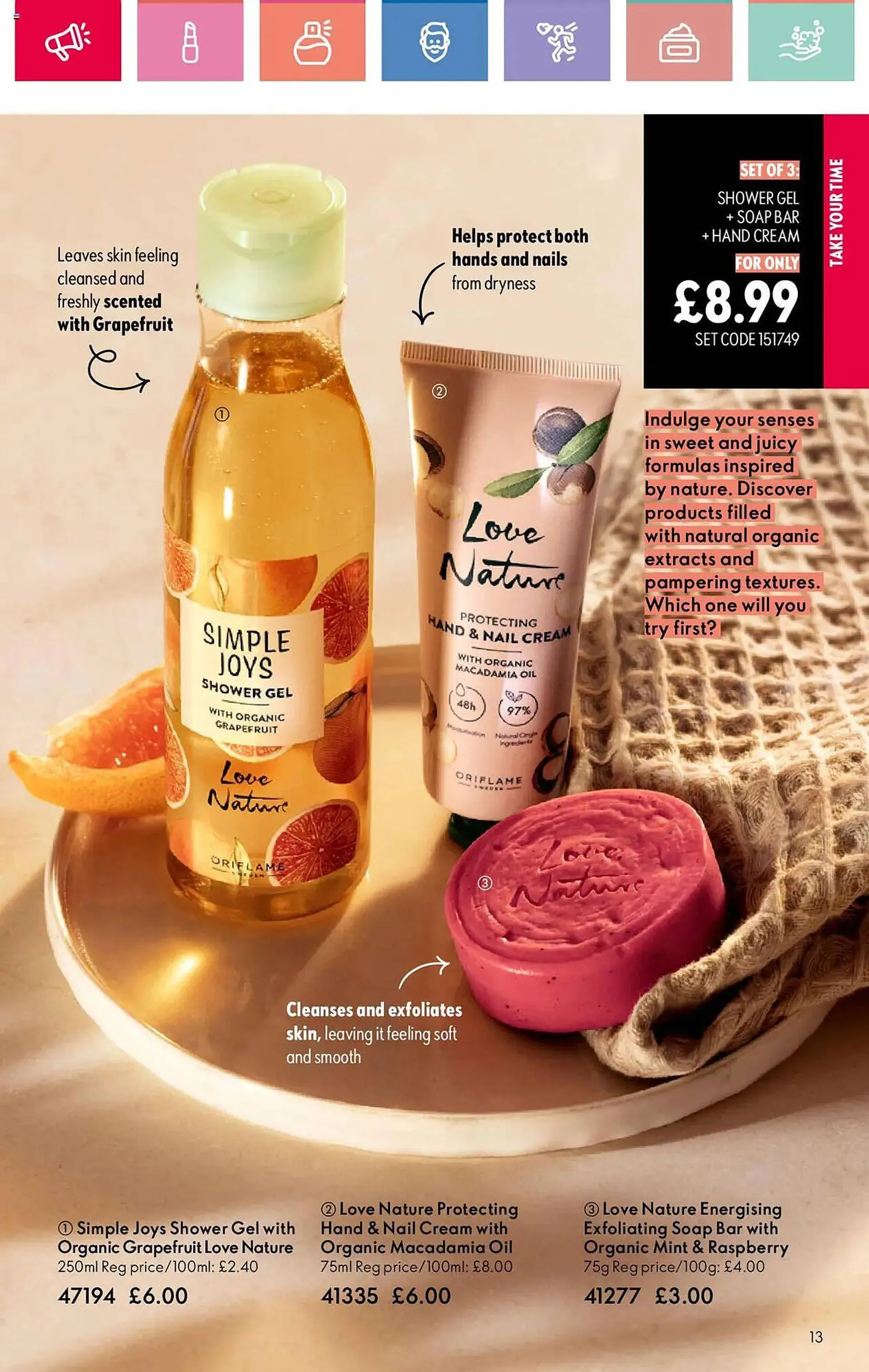 Oriflame leaflet from 3 January to 22 January 2025 - Catalogue Page 13