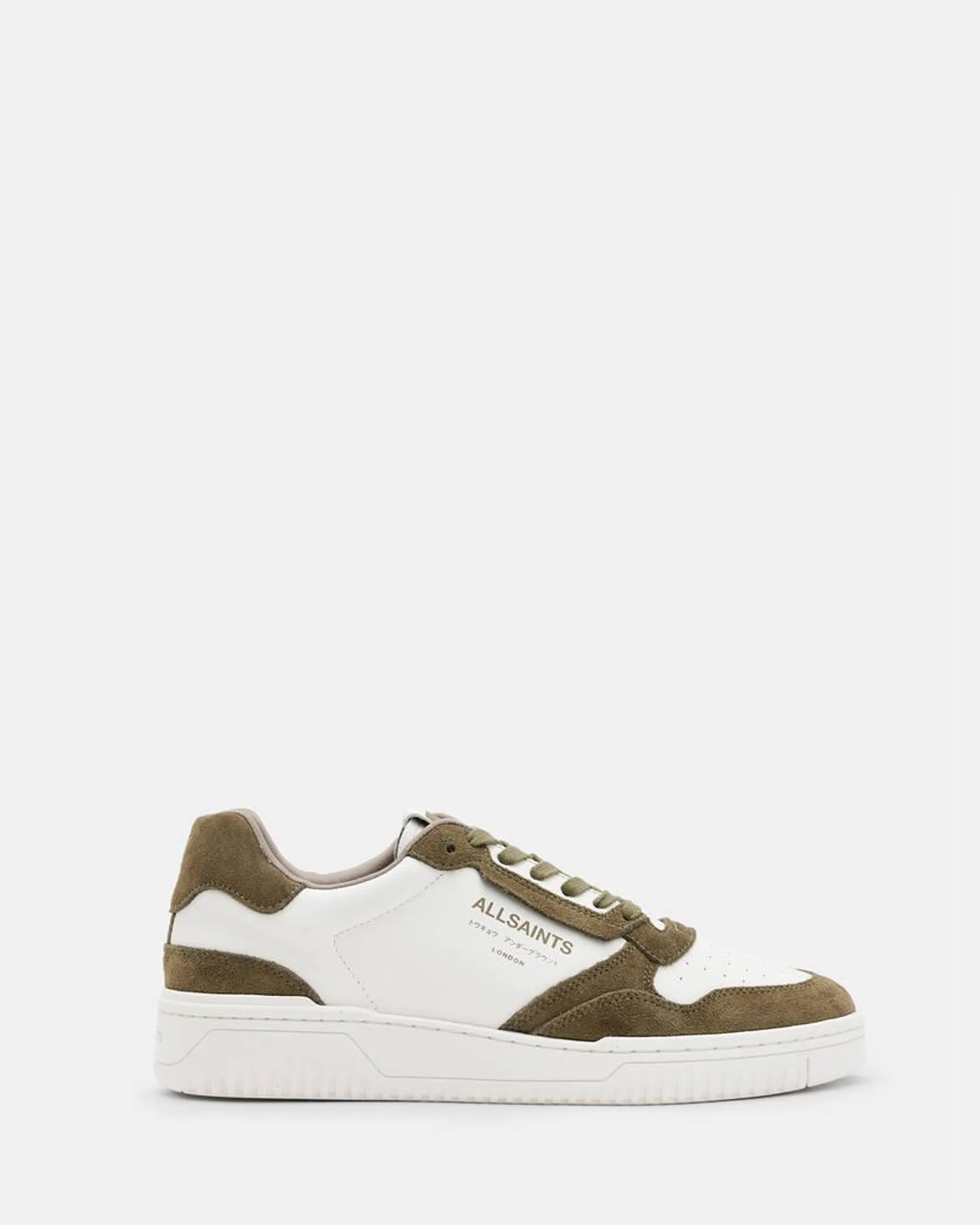 Regan Leather Low Top Trainers