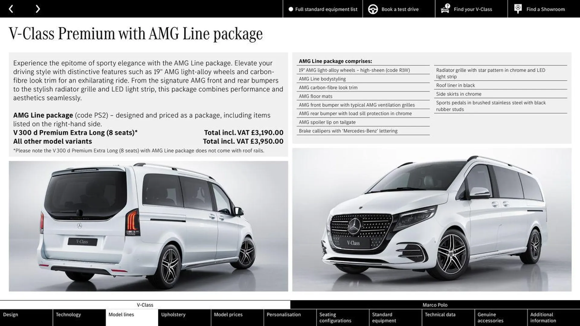 Mercedes Benz V-Class from 13 September to 13 September 2025 - Catalogue Page 14