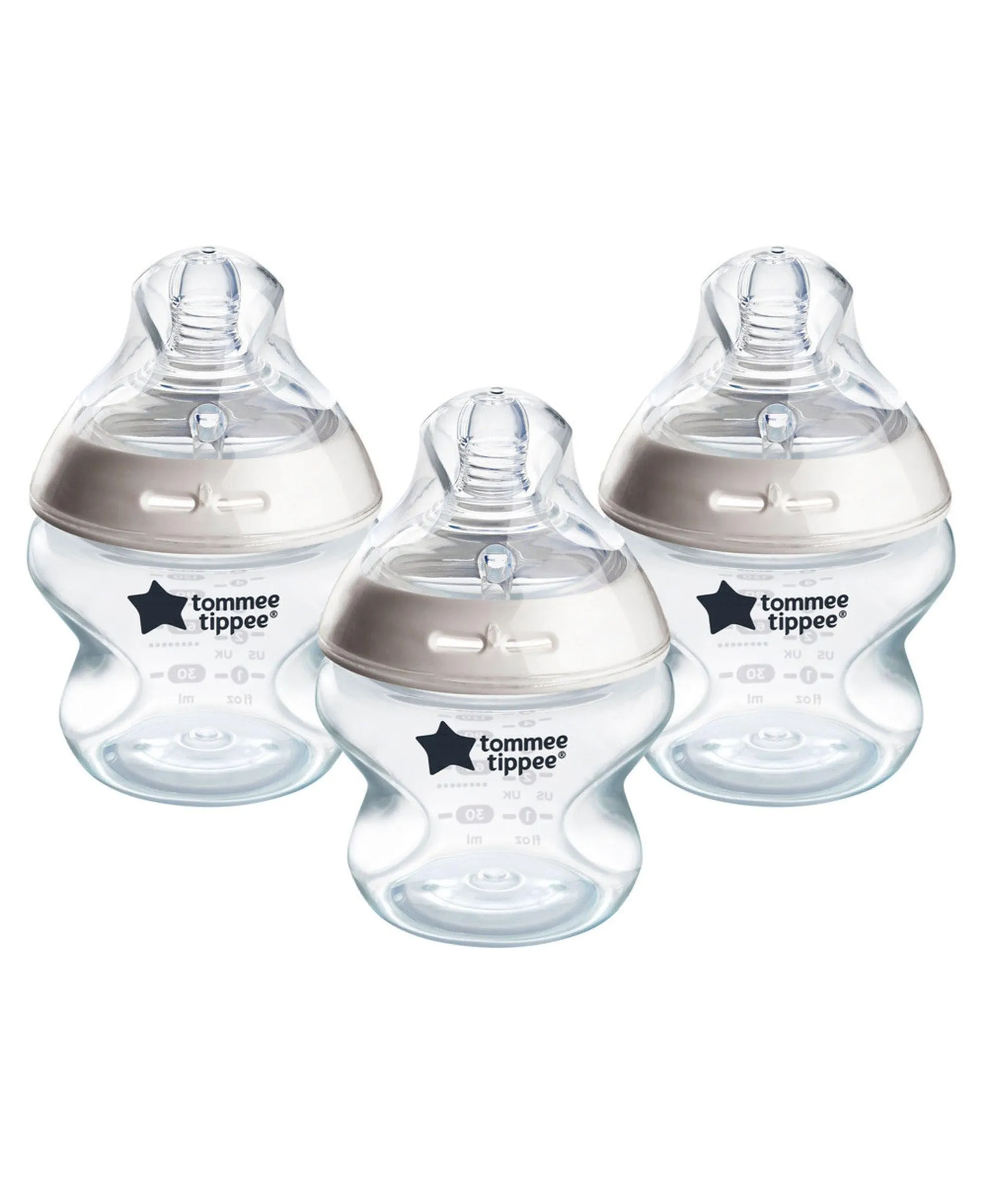 Tommee Tippee Natural Start Anti-Colic Baby Bottle (Pack of 3) - 150ml