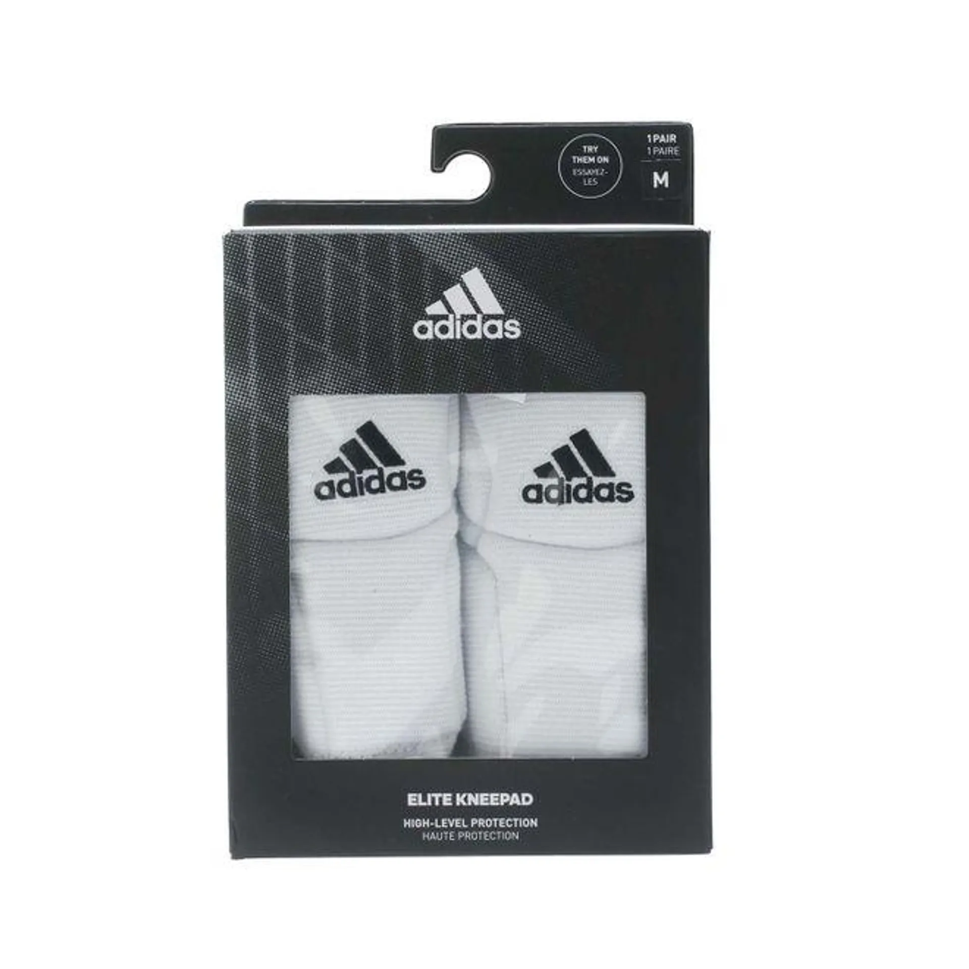 adidas Adults Elite Volleyball Knee Pads in White