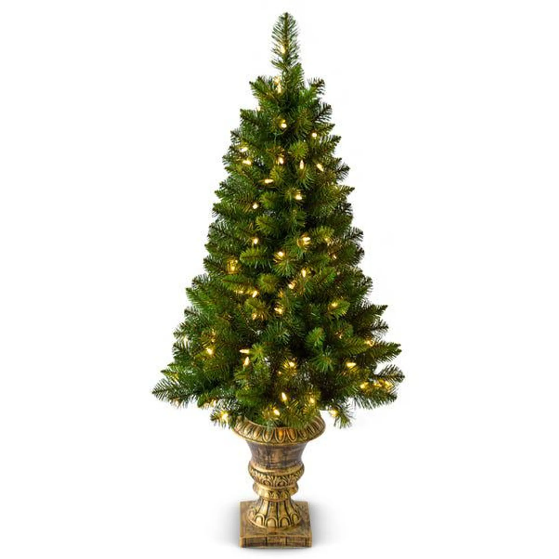 4ft Akron Tree Entrance Pre-lit Christmas Tree