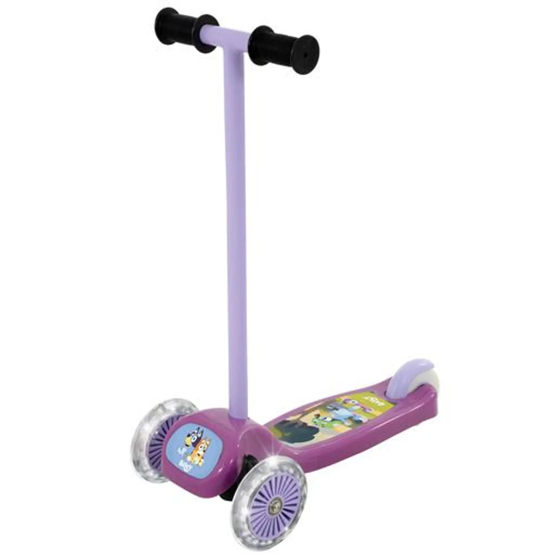 Bluey Tilt N Turn Scooter with LED Lights