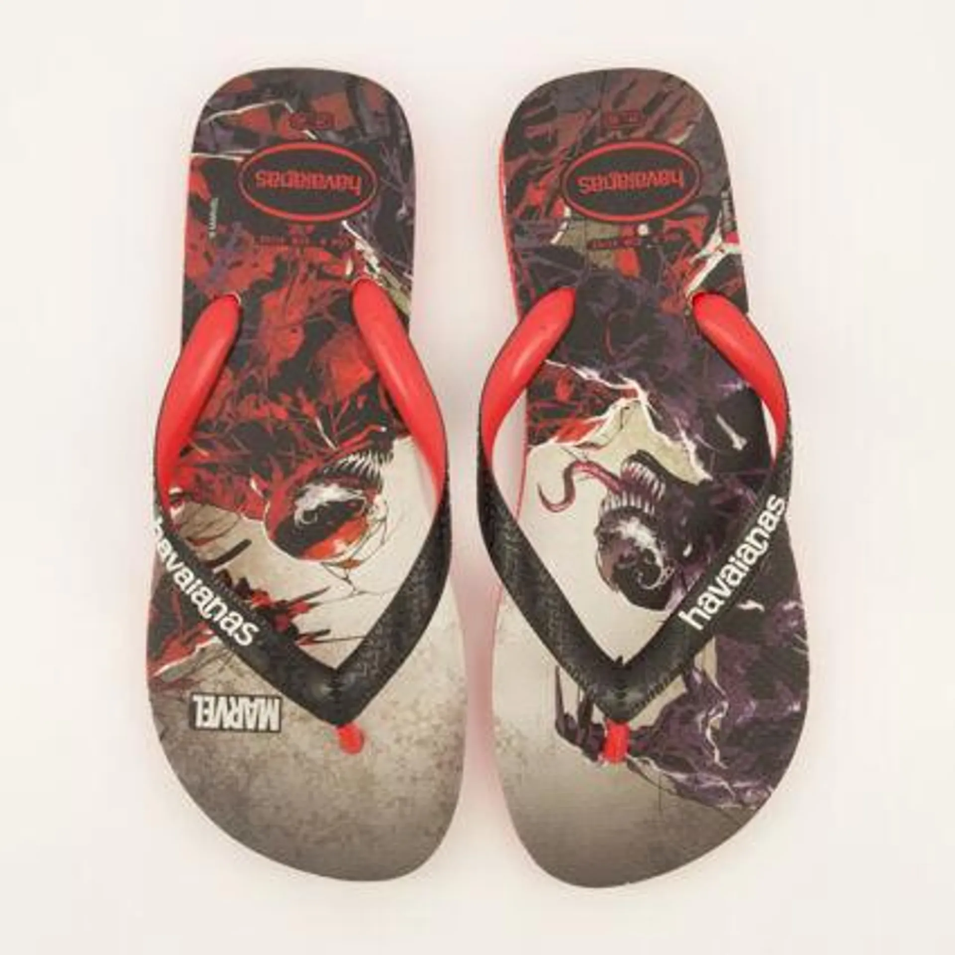 Red Venom Flip Flops