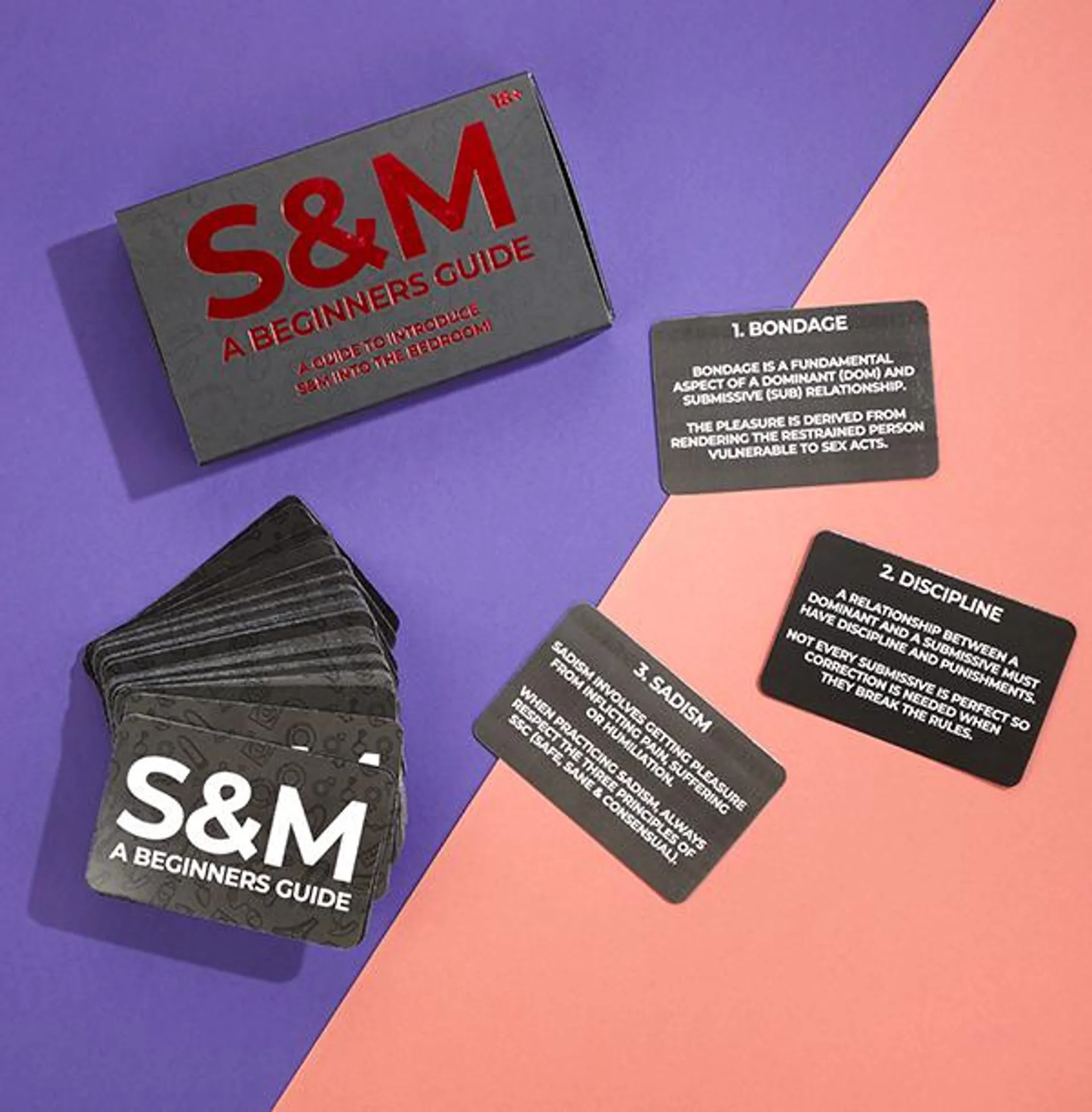 S&M A Beginner's Guide Cards WAS £6.99 NOW £4.99