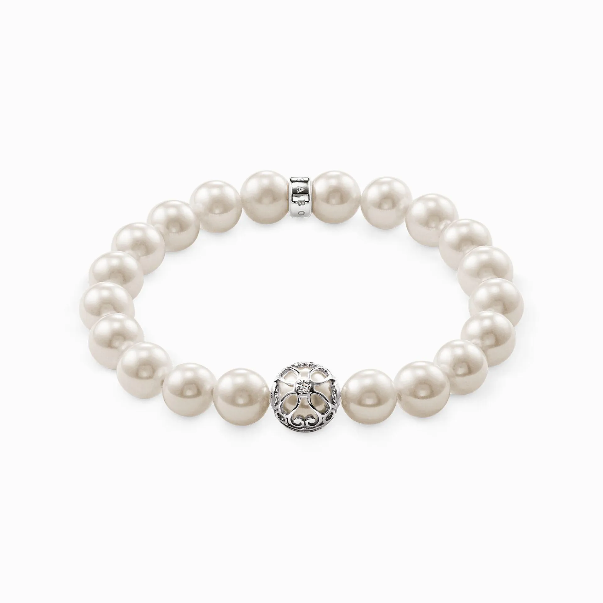 Pearl bracelet lotos blossom
