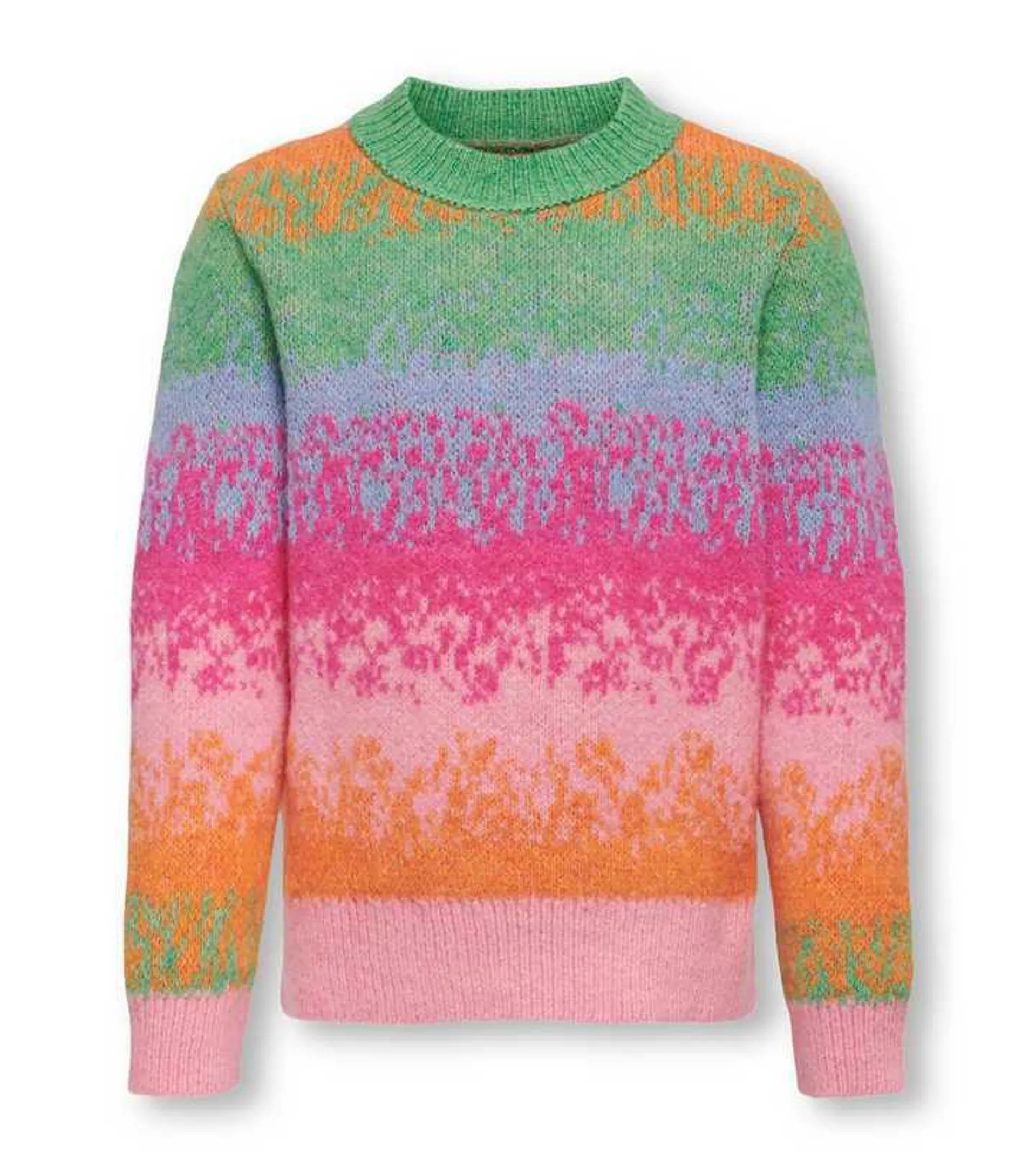 KIDS ONLY Multicoloured Knit High Neck Jumper