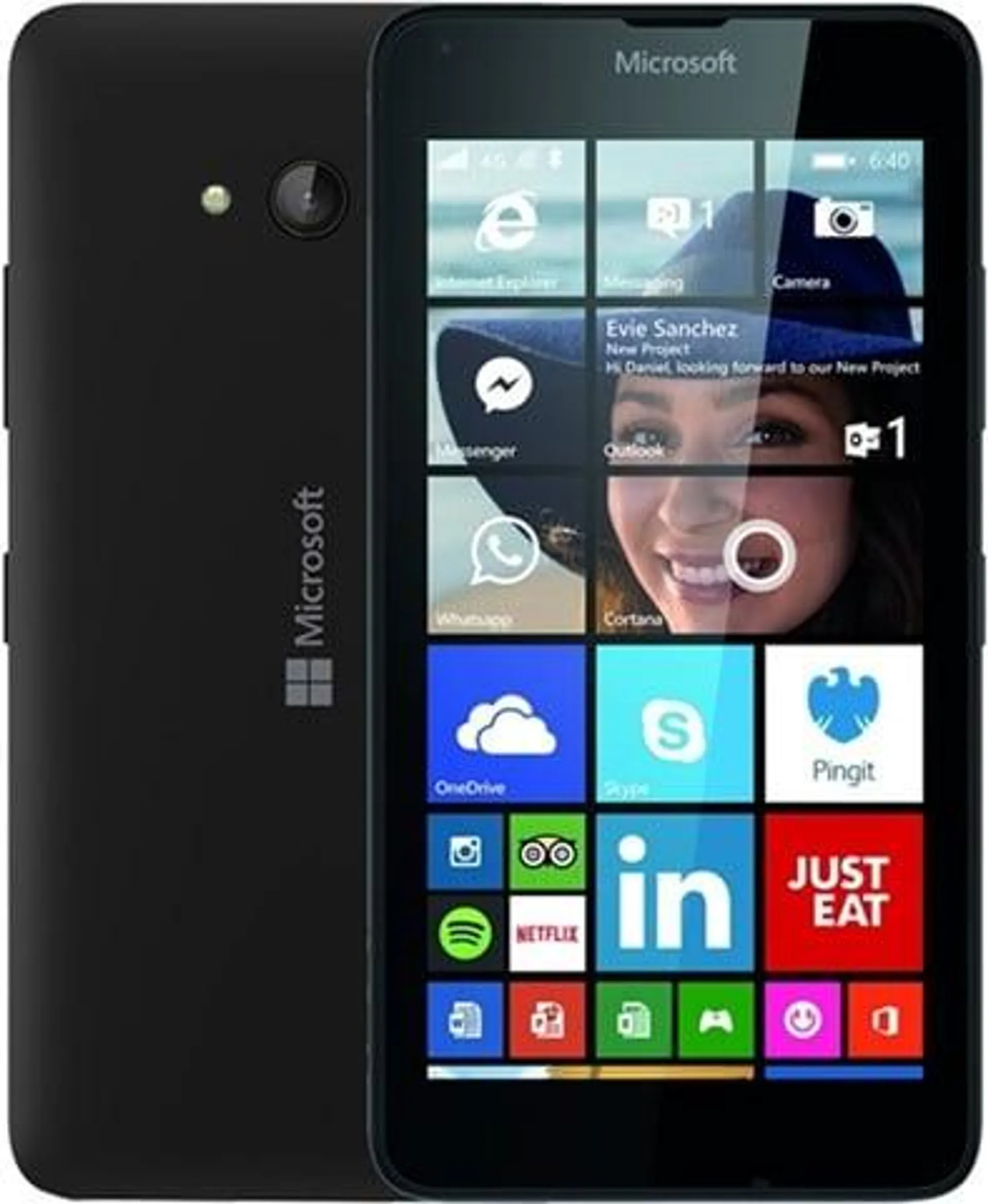 Microsoft Lumia 640 LTE Black, O2 C