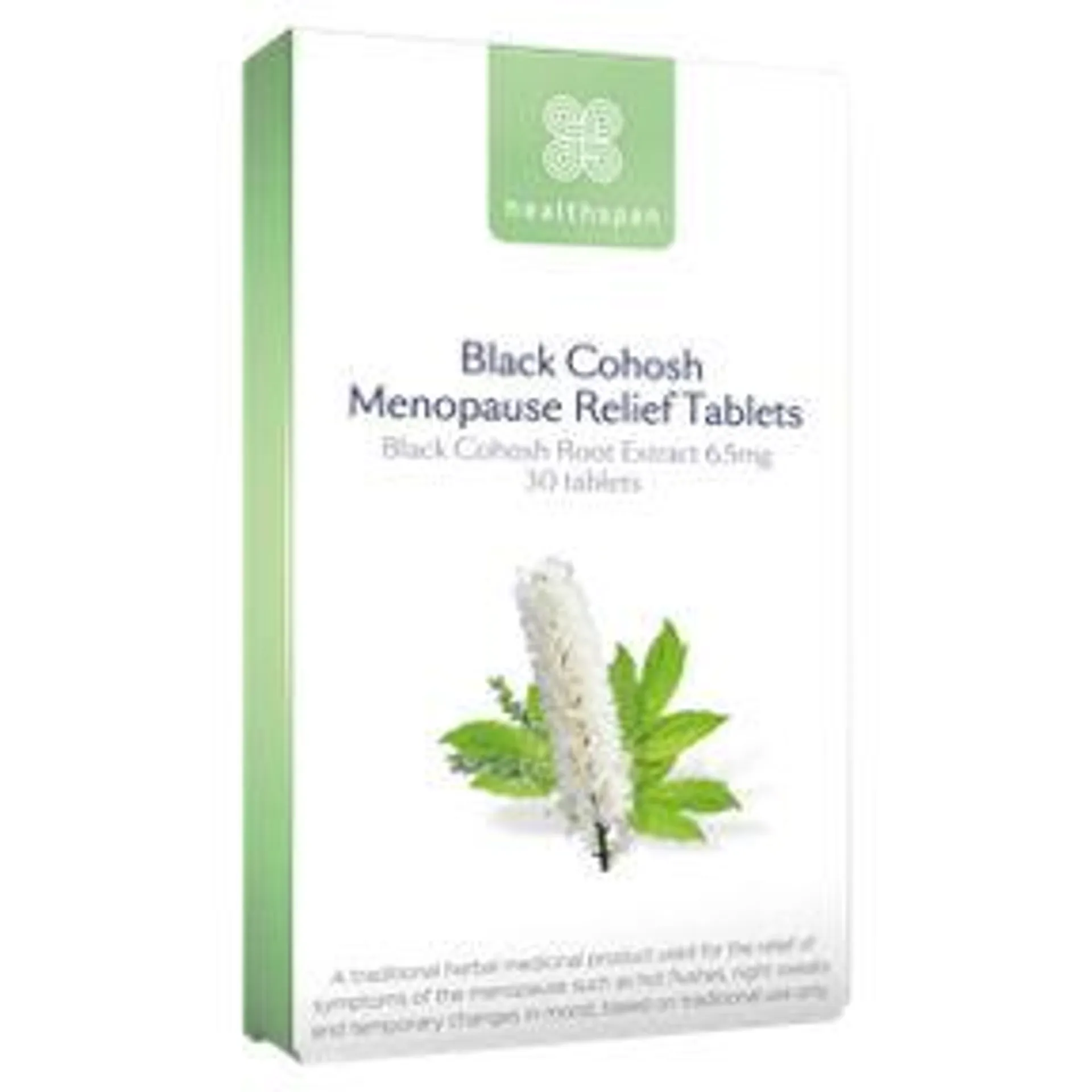 Healthspan 30 Black Cohosh Menopause Relief Tablets