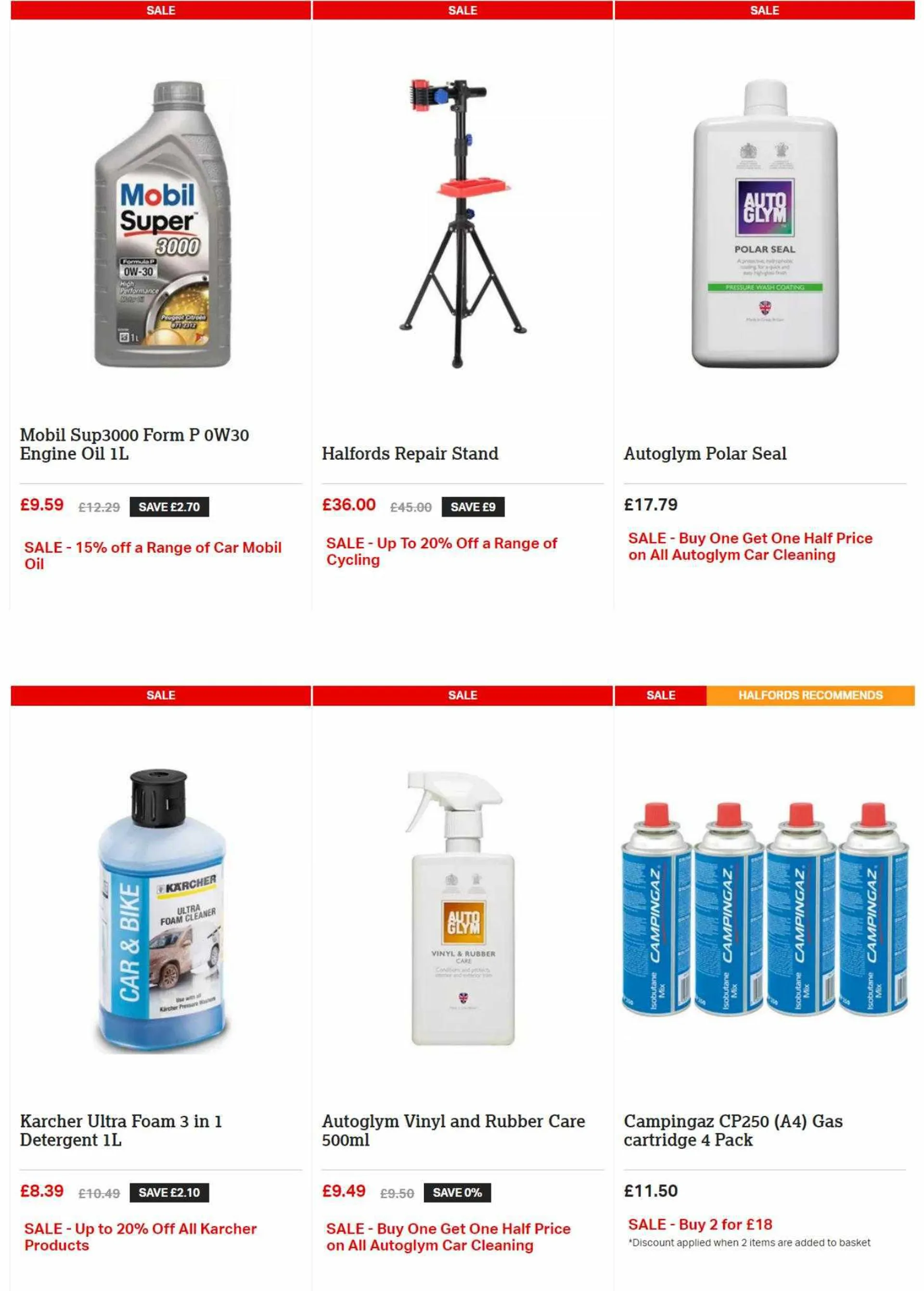 Halfords Weekly Offers - 5