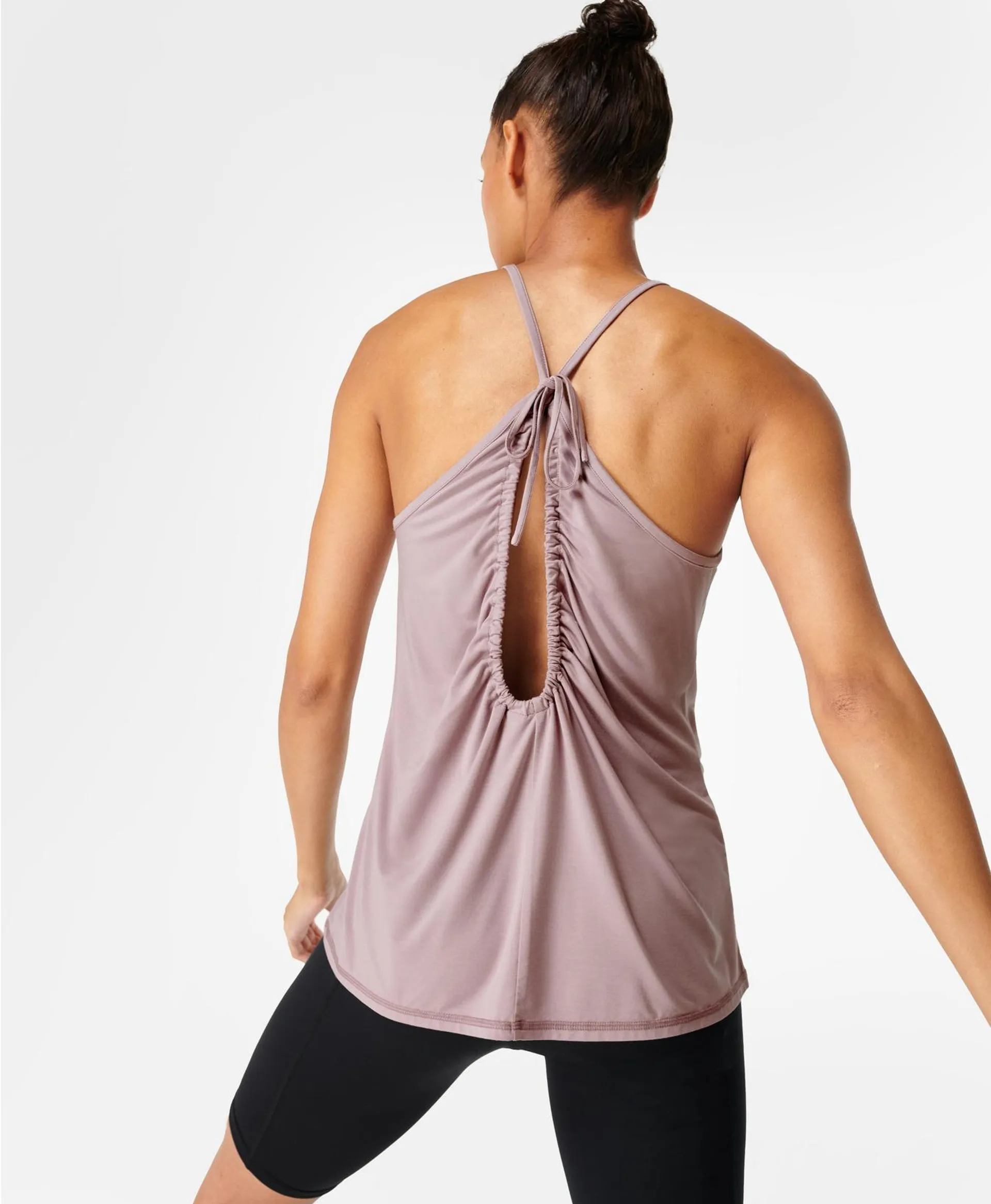 Salutation Tie Back Yoga Tank