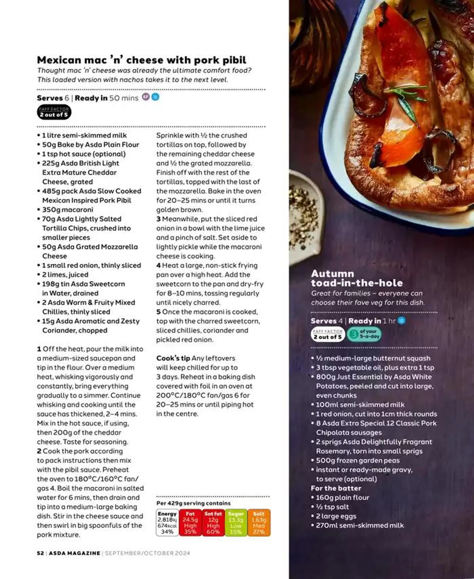 What's For Dinner ?  from 4 September to 31 October 2024 - Catalogue Page 52