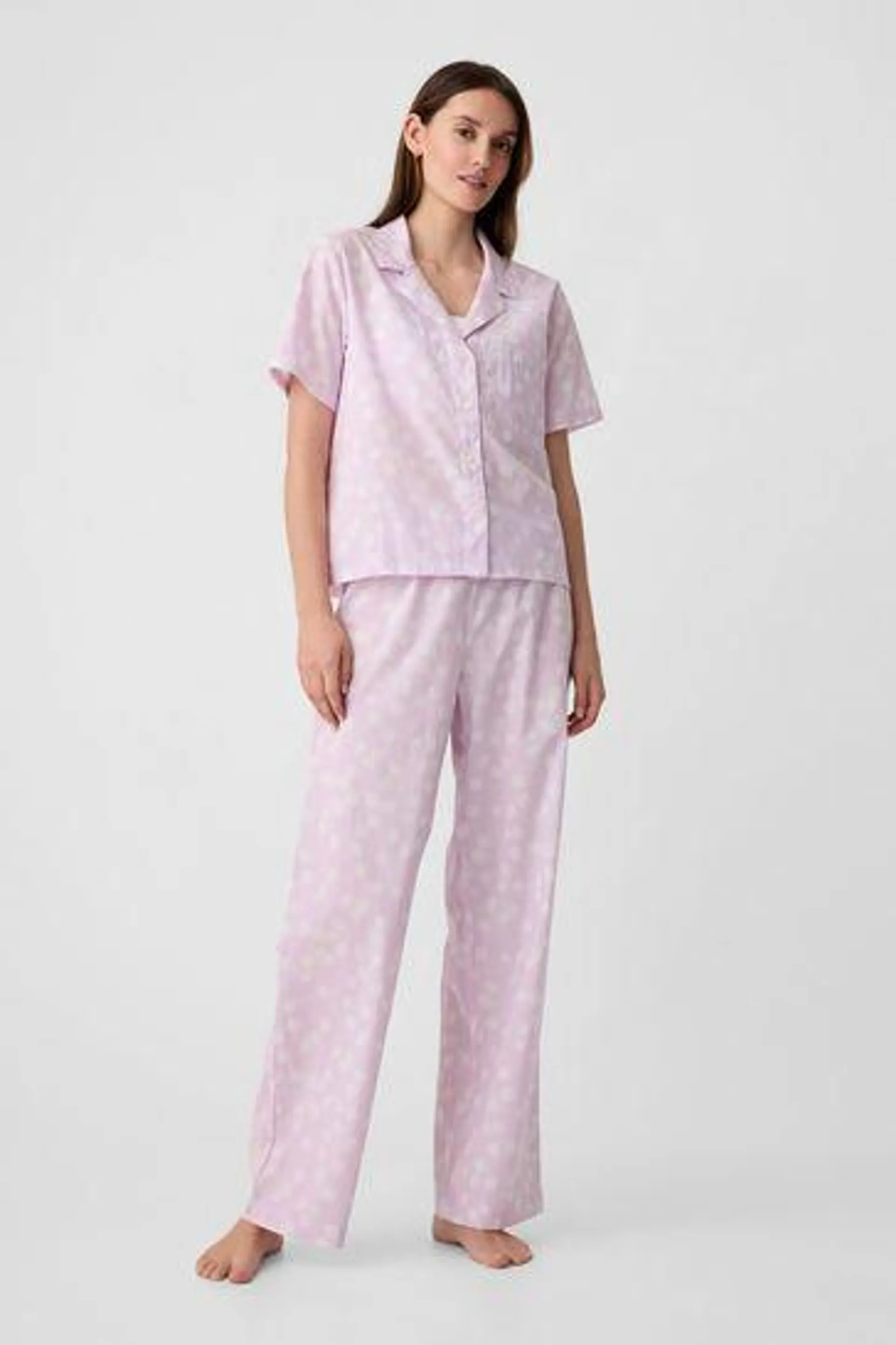 Poplin Pyjama Trousers