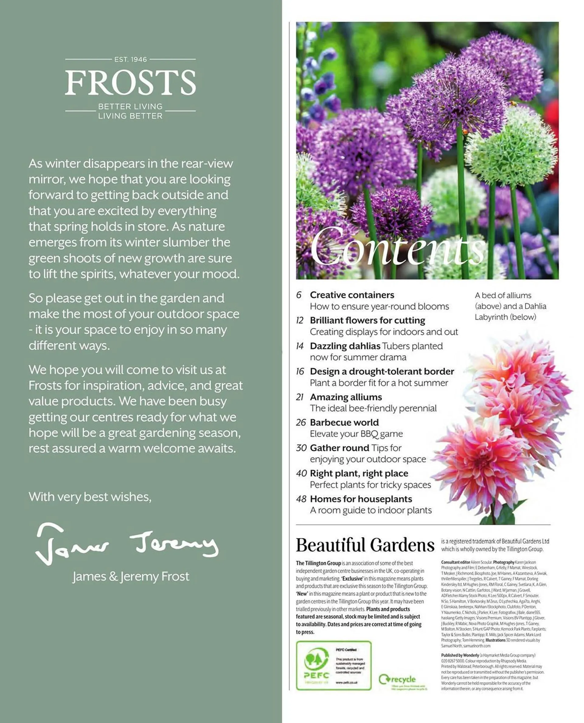 Frosts Garden Centres leaflet from 11 March to 31 May 2024 - Catalogue Page 2