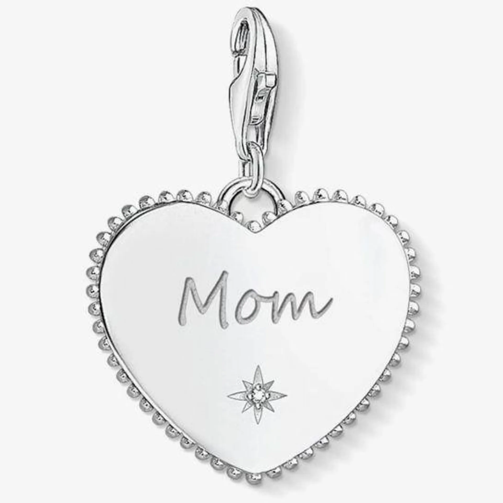 THOMAS SABO Silver Mom Heart Charm 1685-051-21