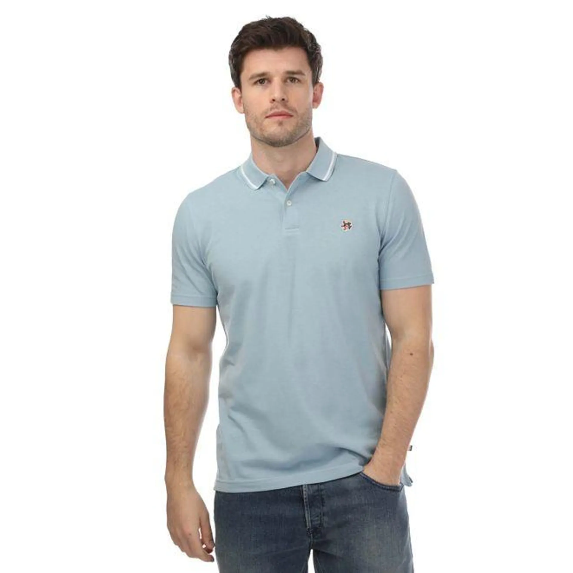 Ted Baker Camdn Short Sleeve Polo in sky