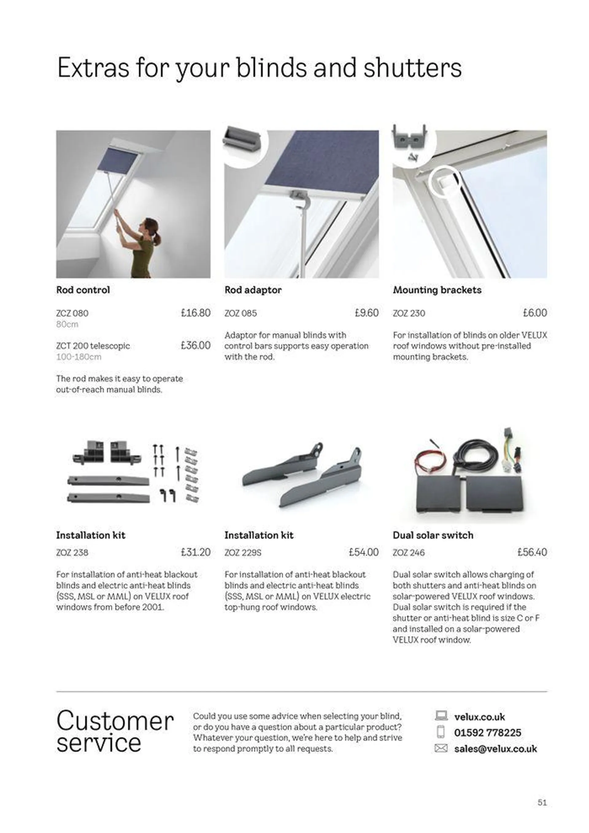 Blinds and Shutters 2024 from 2 April to 31 December 2024 - Catalogue Page 51