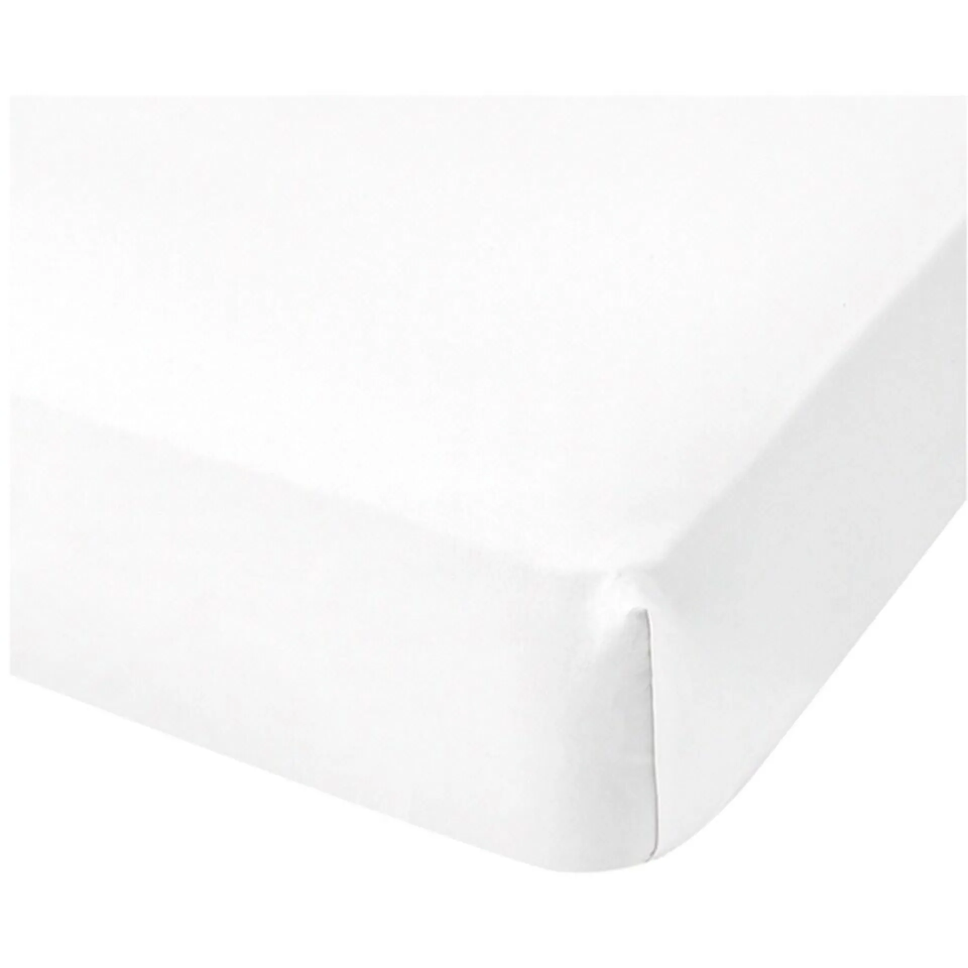 Fox & Ivy White 400 Tread Count Flat Sheet King Size