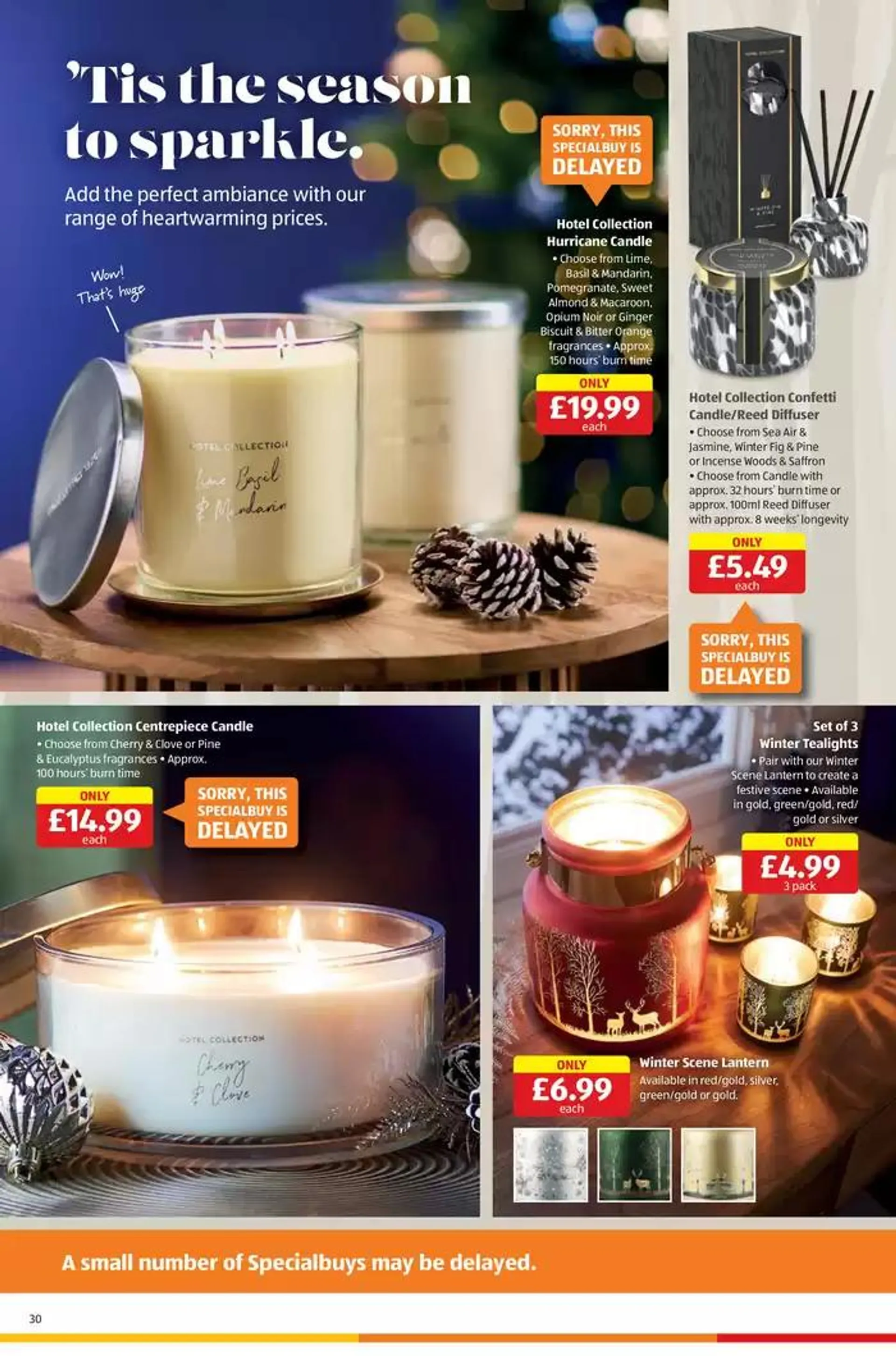 Aldi SpecialBuys Scotland from 26 October to 9 November 2024 - Catalogue Page 30