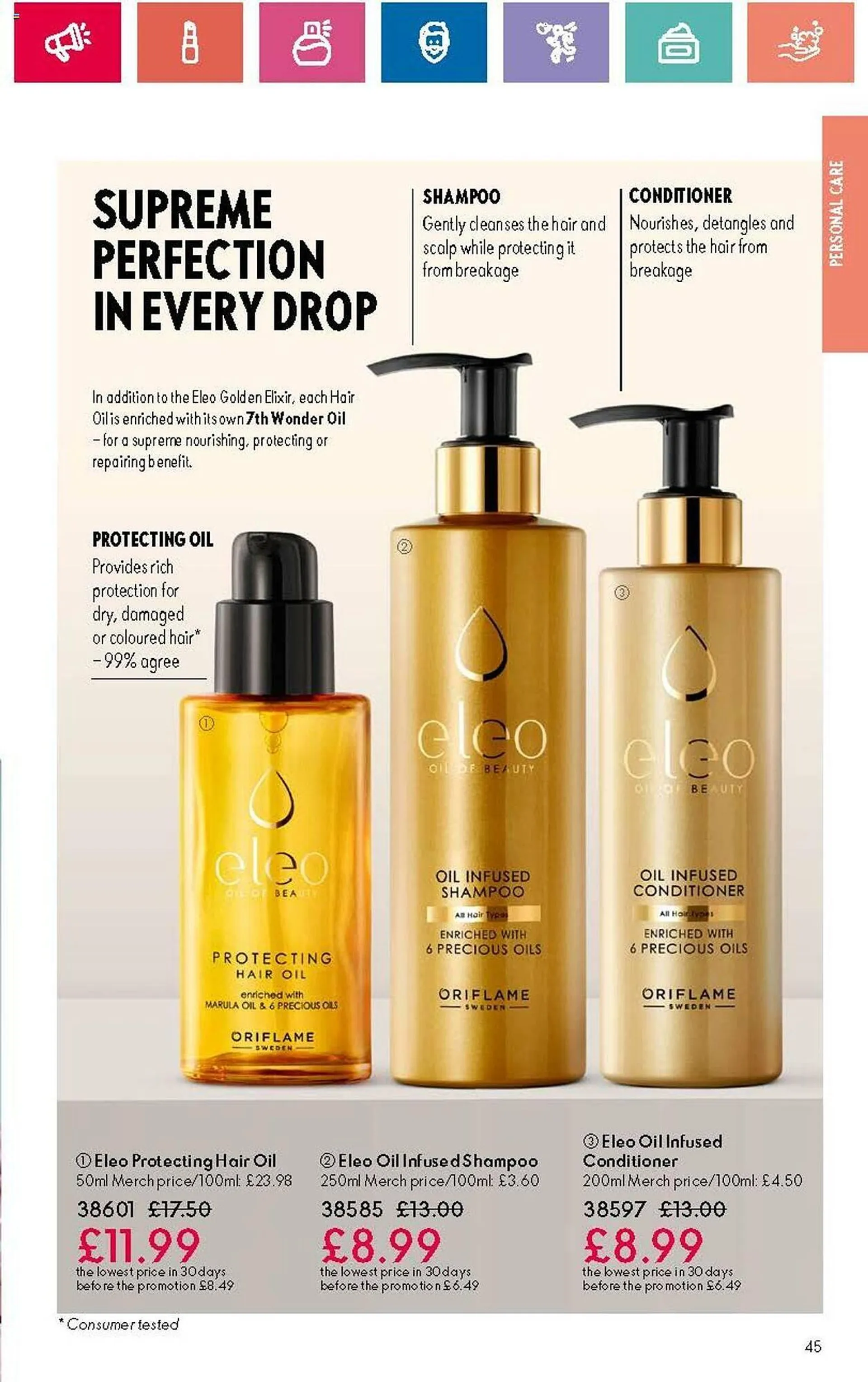 Oriflame leaflet from 30 May to 19 June 2024 - Catalogue Page 45