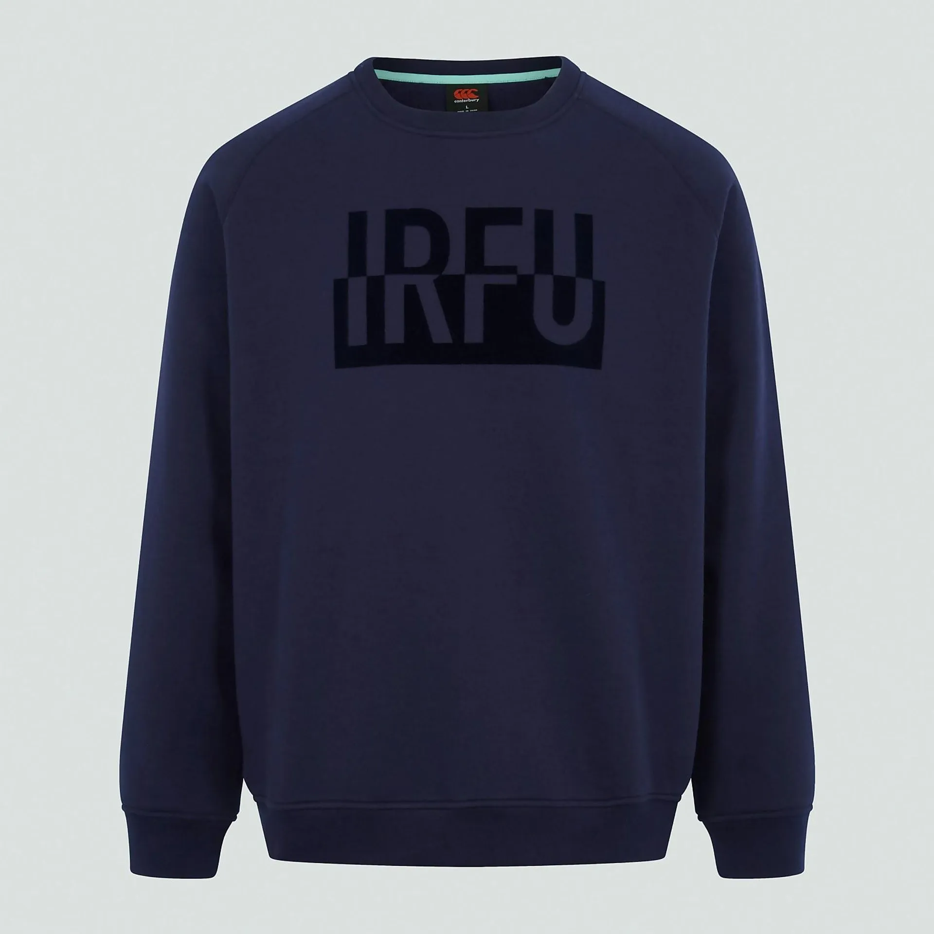 ADULT UNISEX IRELAND CREW NECK SWEATSHIRT BLUE