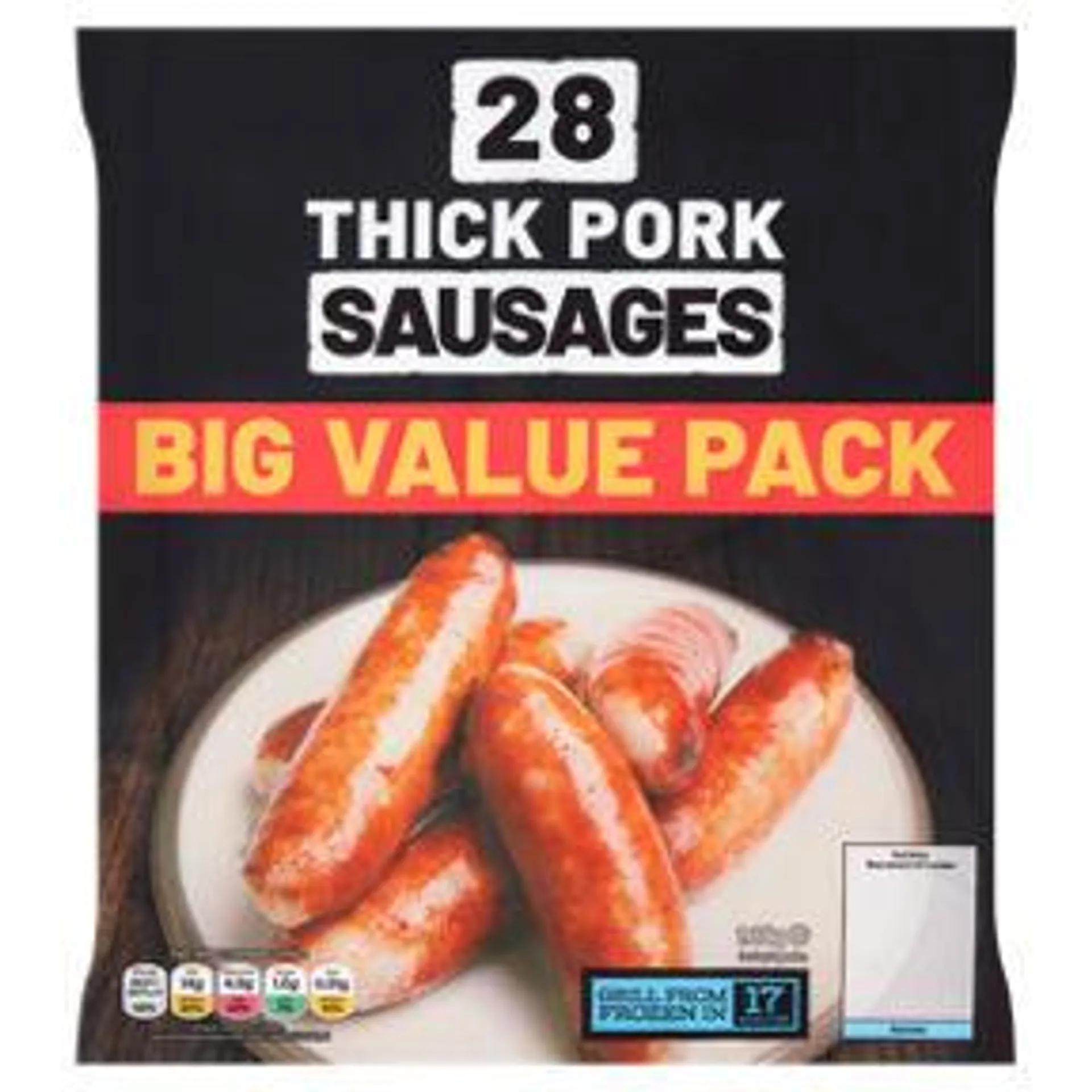 ASDA Thick Pork Sausages