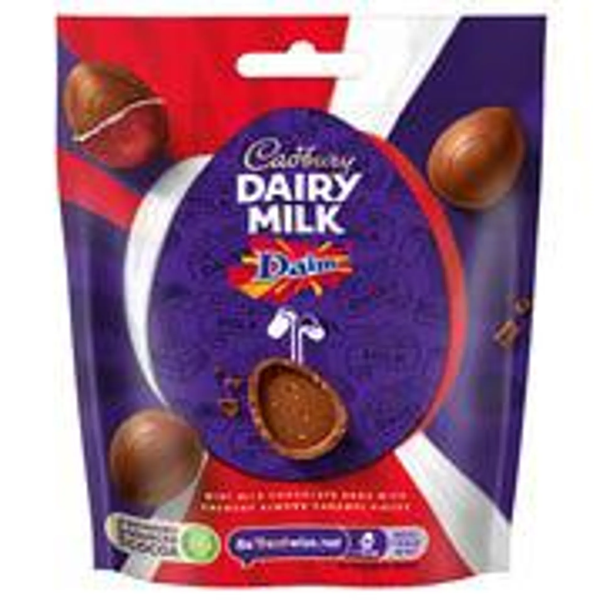 Cadbury Dairy Milk Daim Mini Eggs, 77g