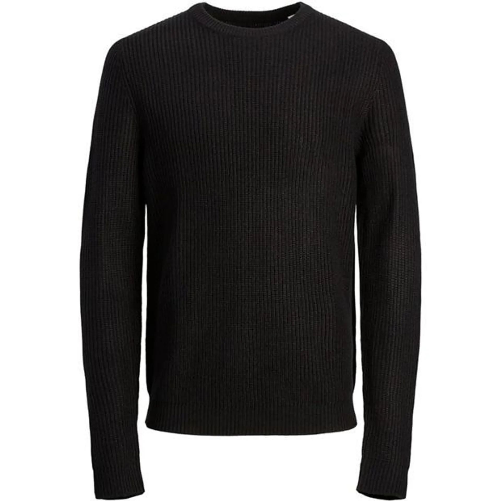 Textured Knit Pullover Jumper Mens