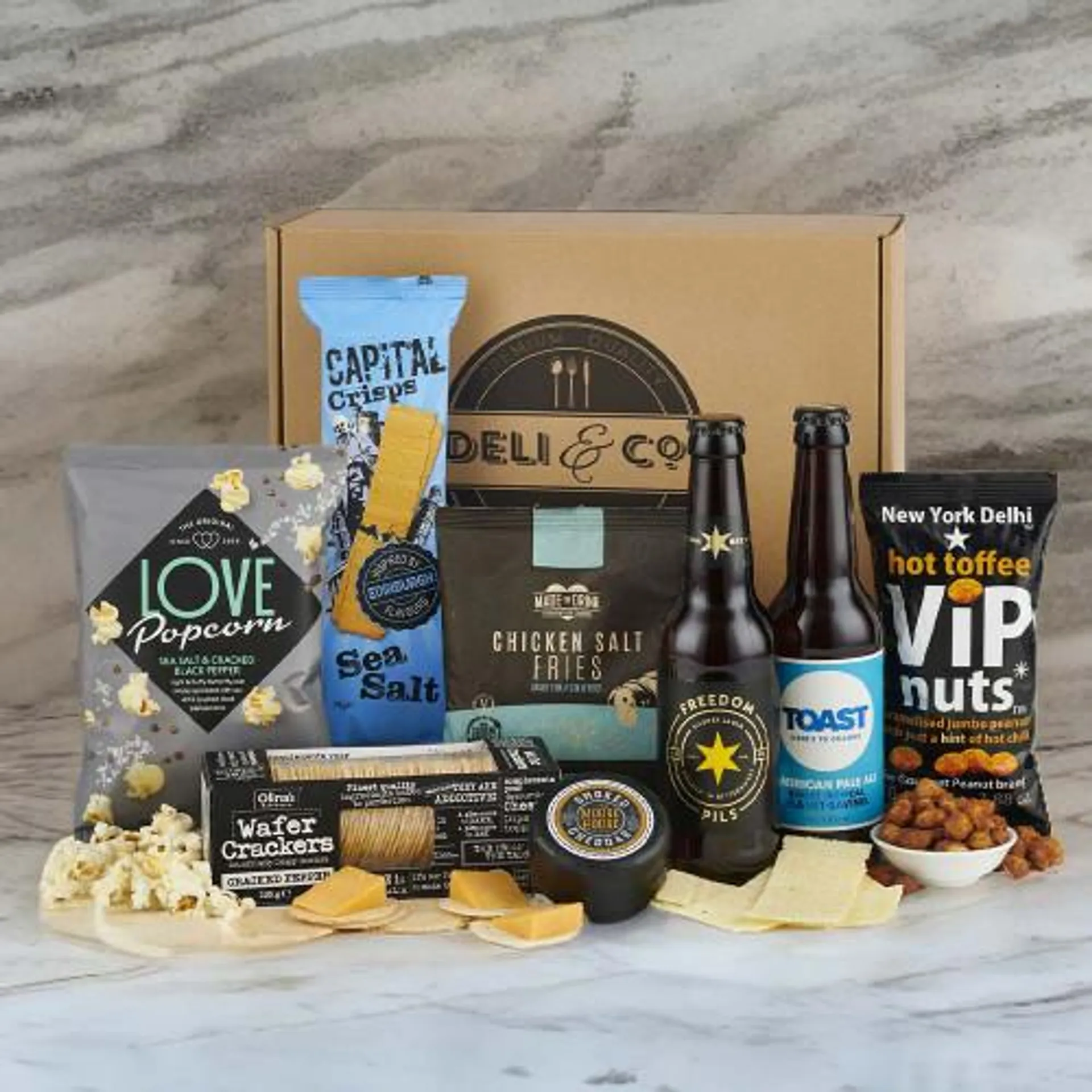 Beer and Cheese Gift Box