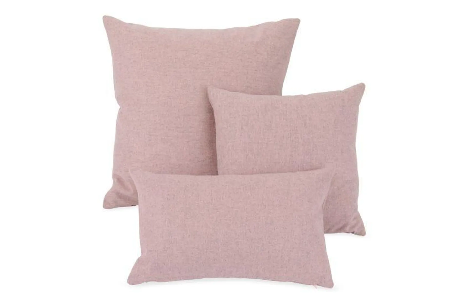 Islington Wool Cushion Blush