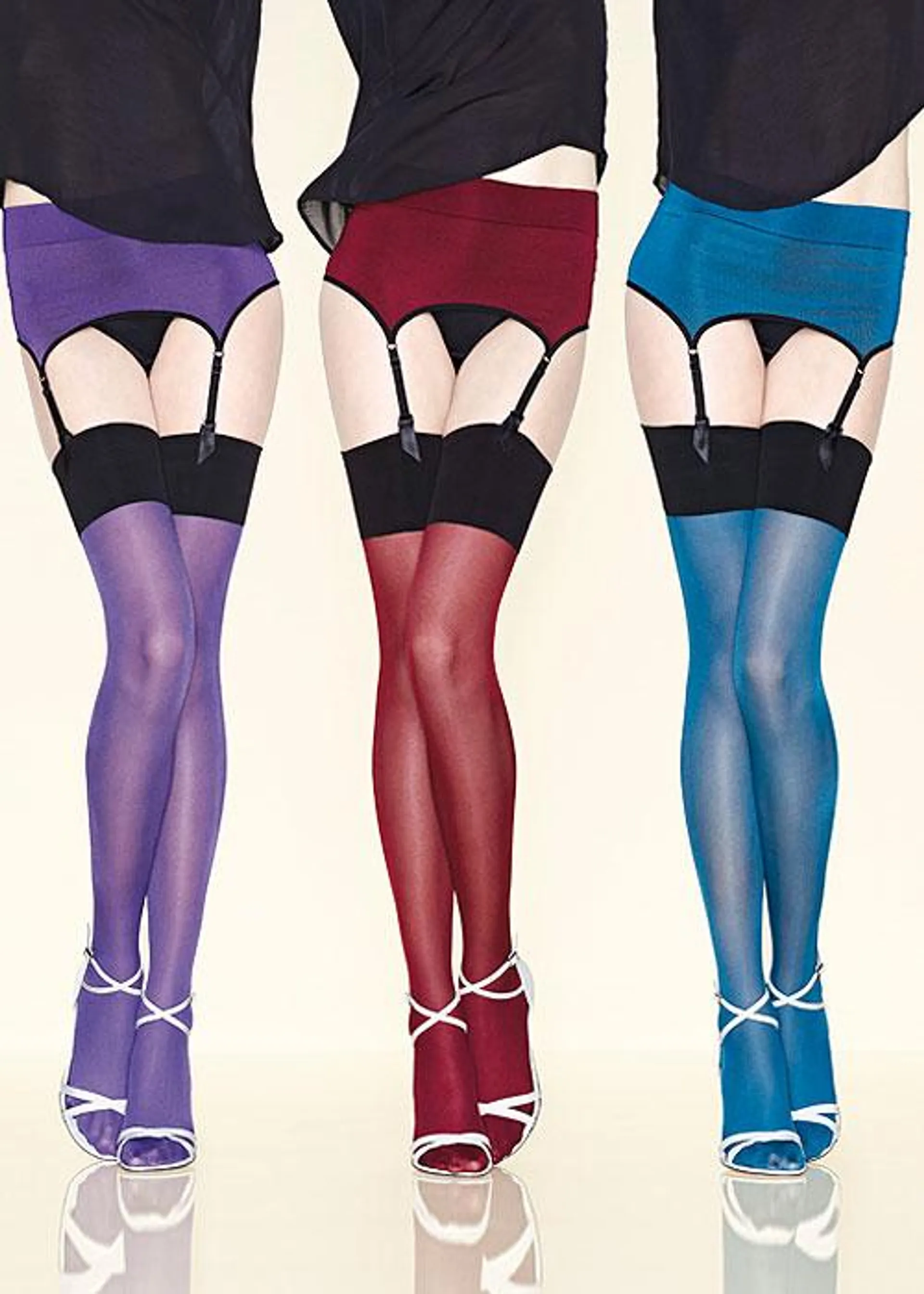 Gerbe Sensation Coloured Suspender Belt