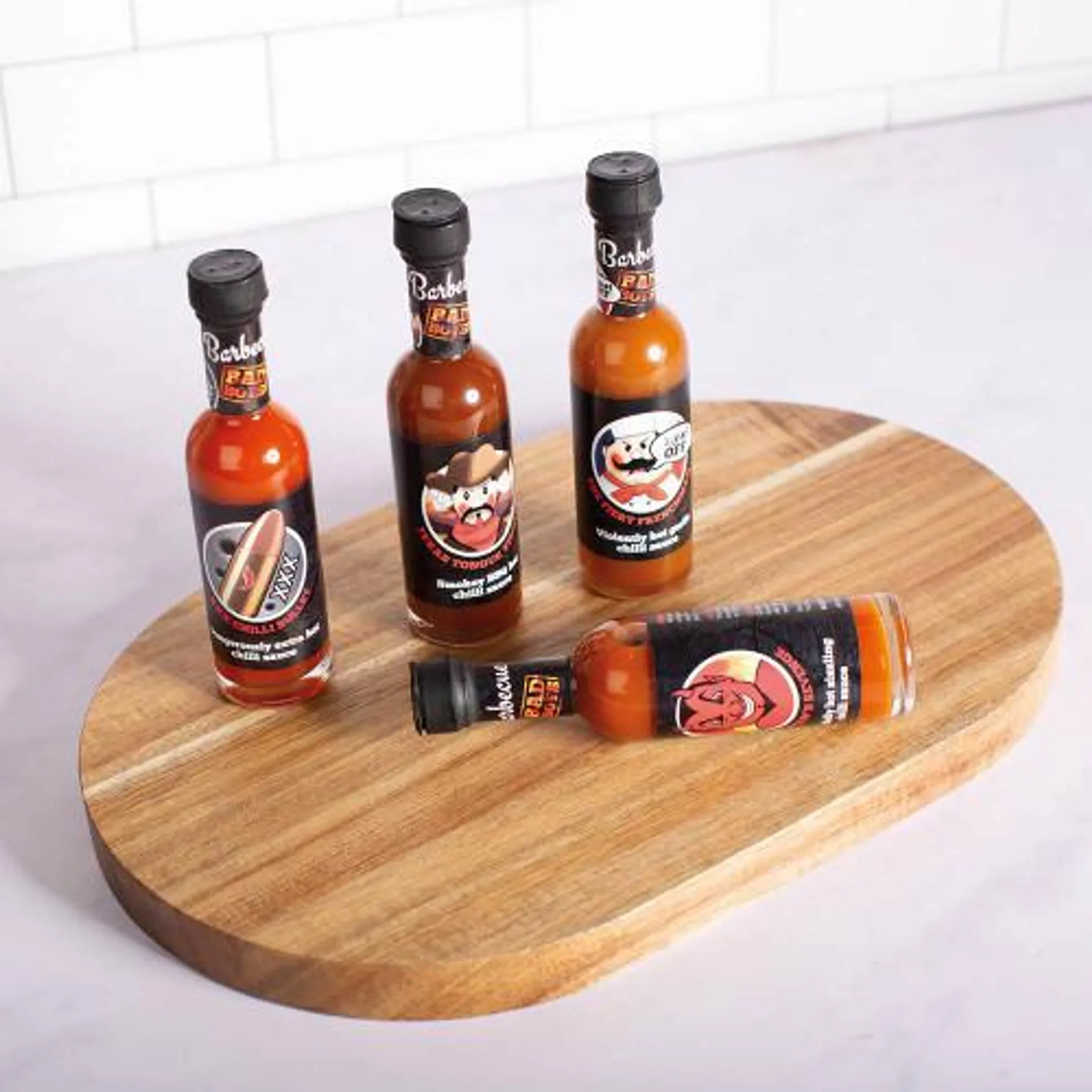 Barbecue Bad Boys Sauce Selection – 4 Hot Sauces