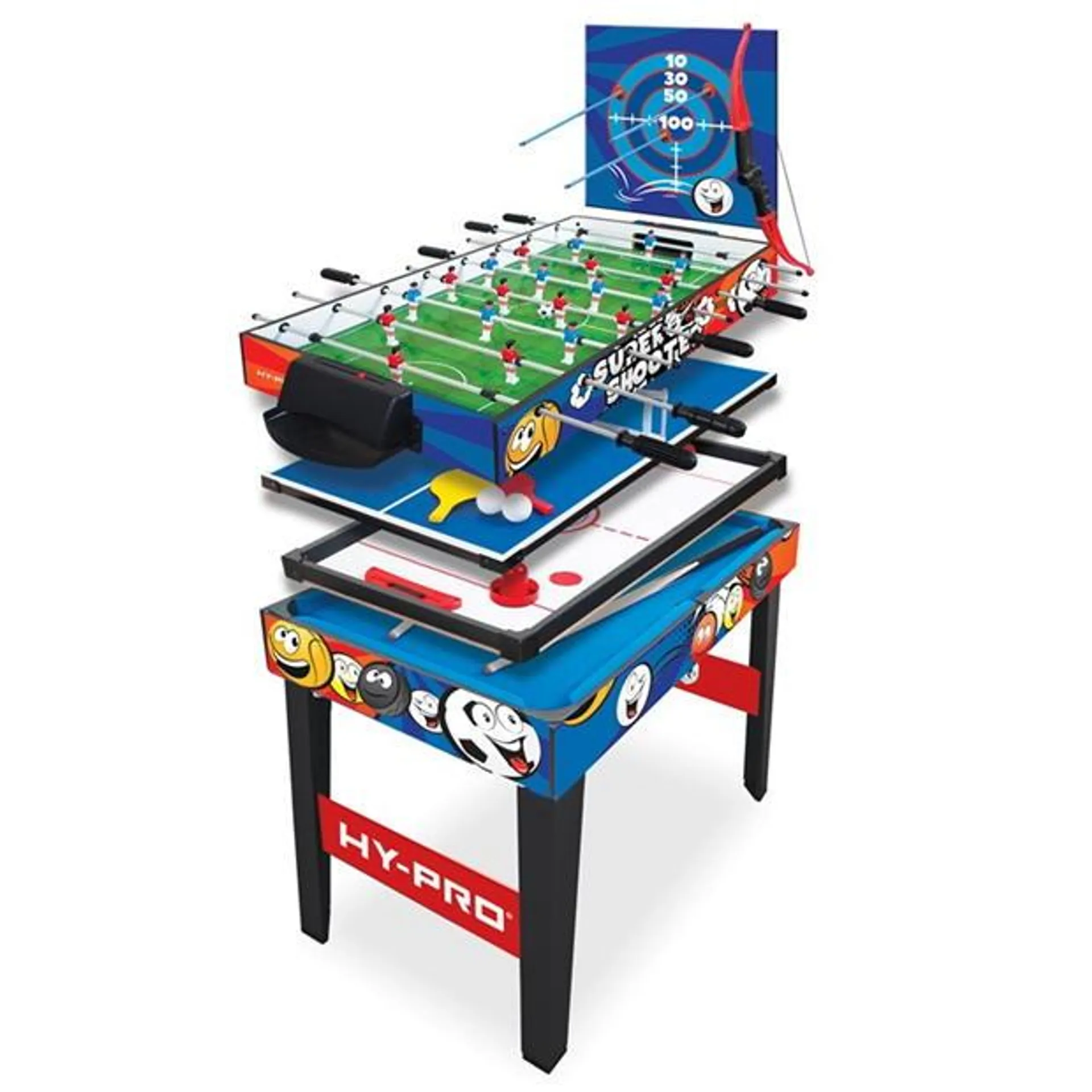 3FT ACADEMY 7-IN-ONE MULTI GAME TABLE