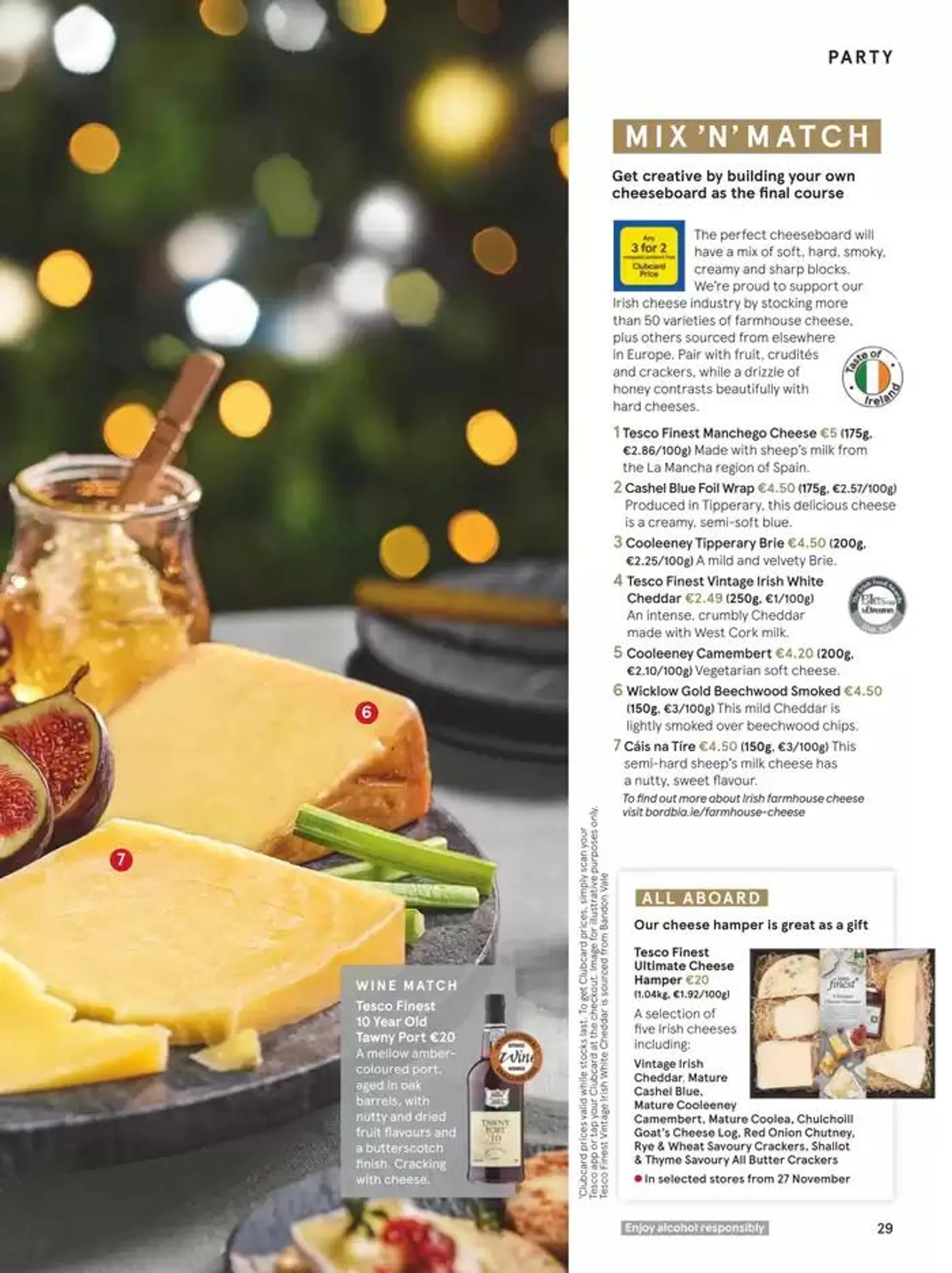 Tesco Festive Food To Share ROI 2024 from 29 November to 31 December 2024 - Catalogue Page 29