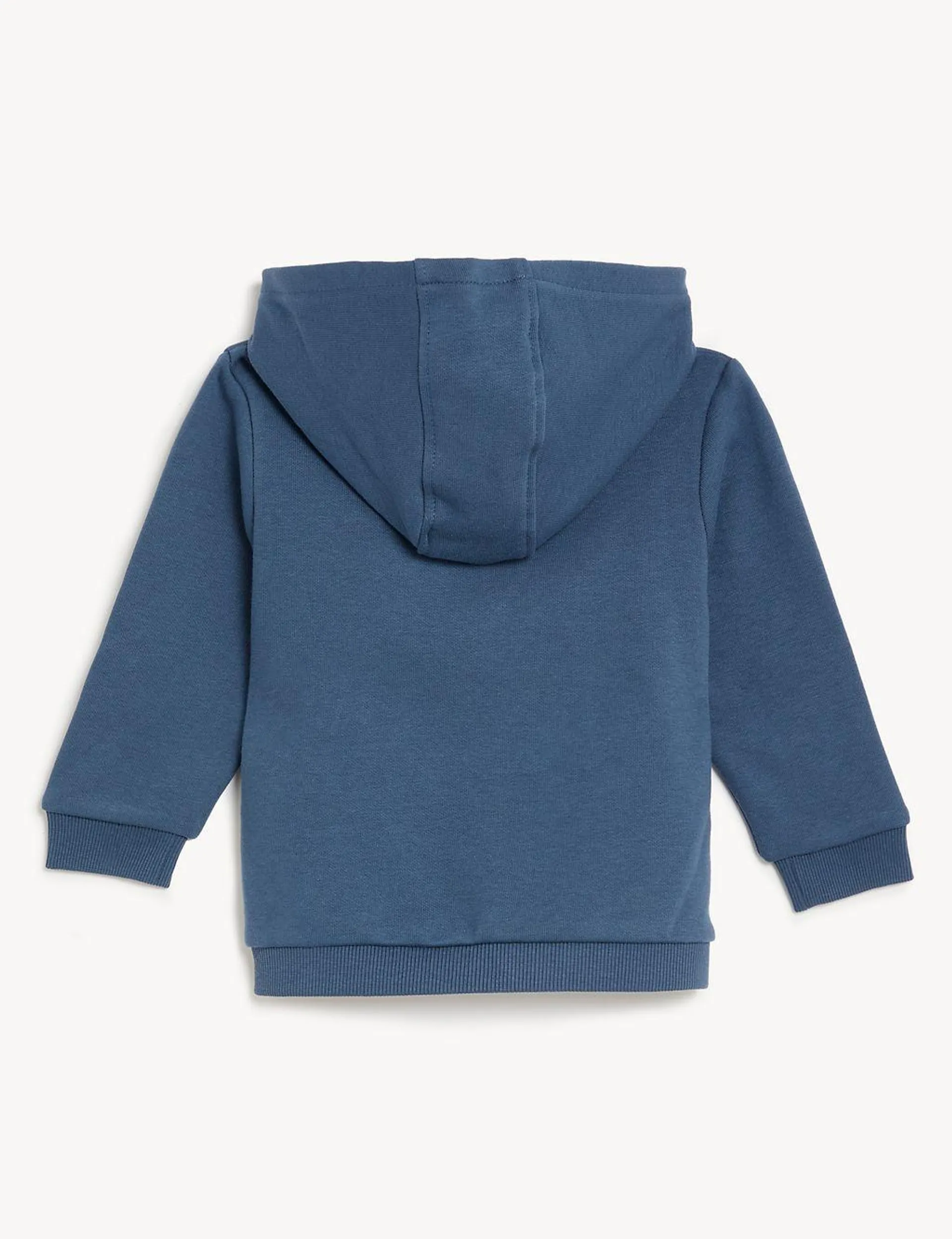 Cotton Rich Zip Hoodie (0-3 Yrs)