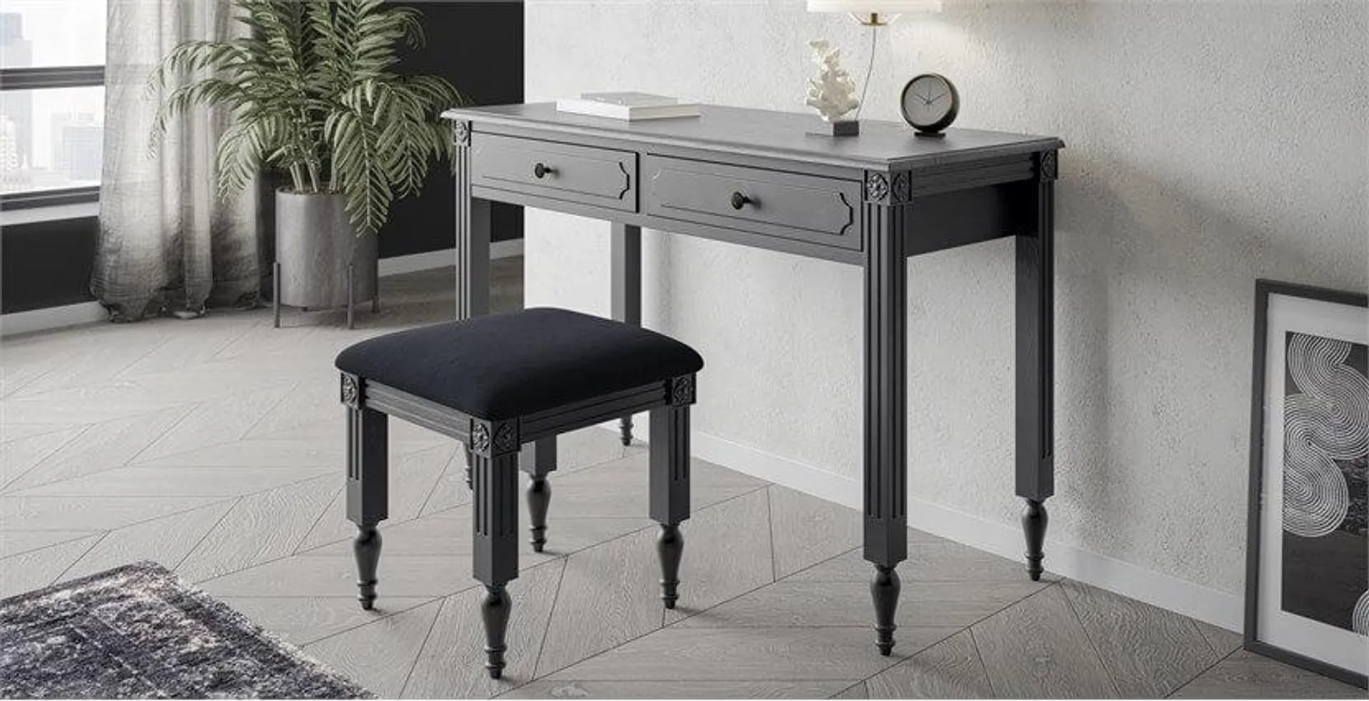 Casterton Dressing Table and Stool