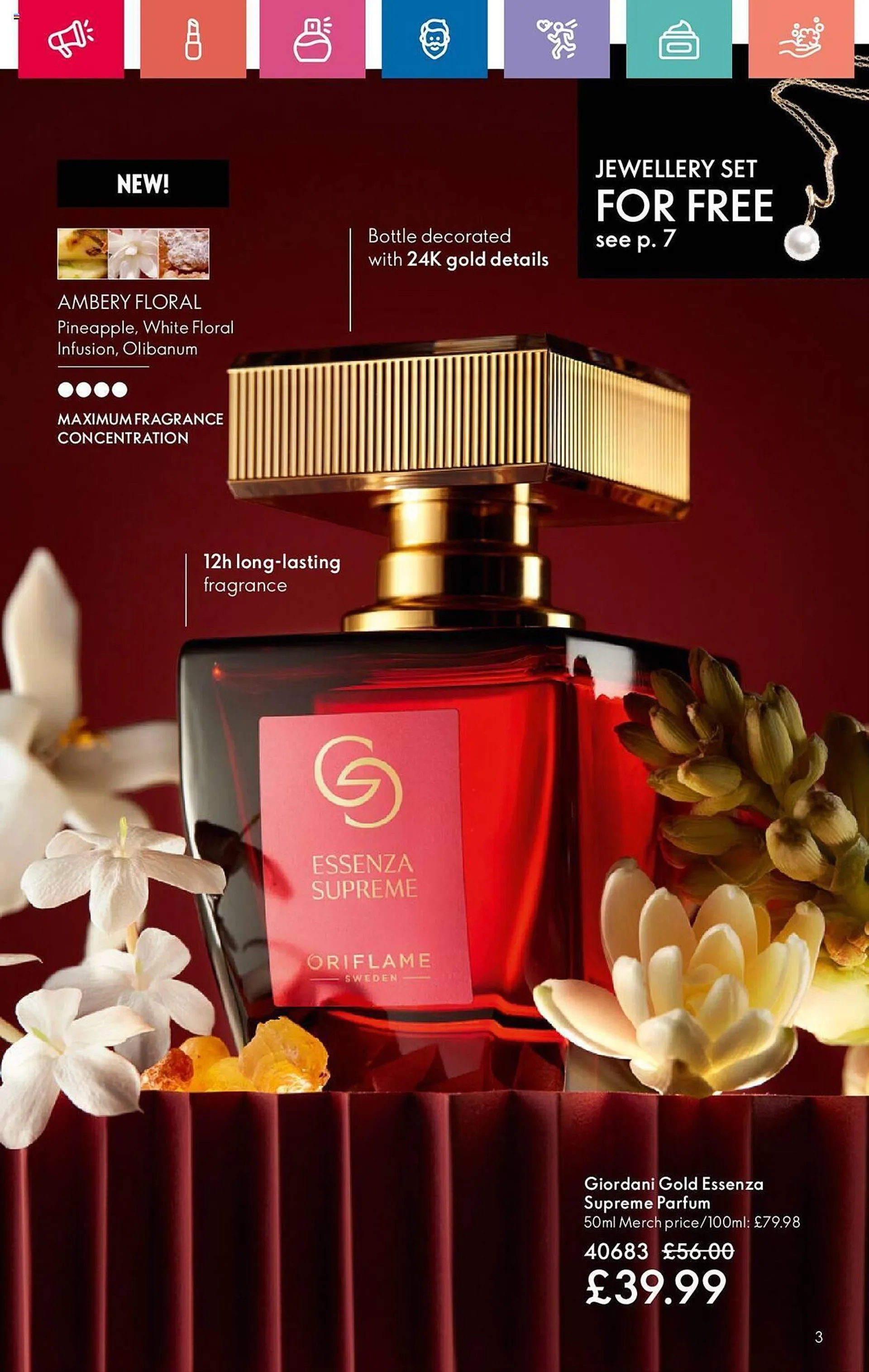 Oriflame leaflet from 24 October to 13 November 2024 - Catalogue Page 3