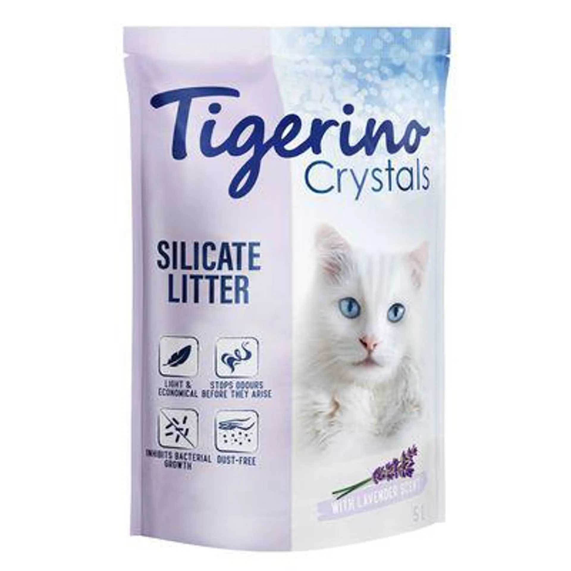 Tigerino Crystals Cat Litter - Lavender
