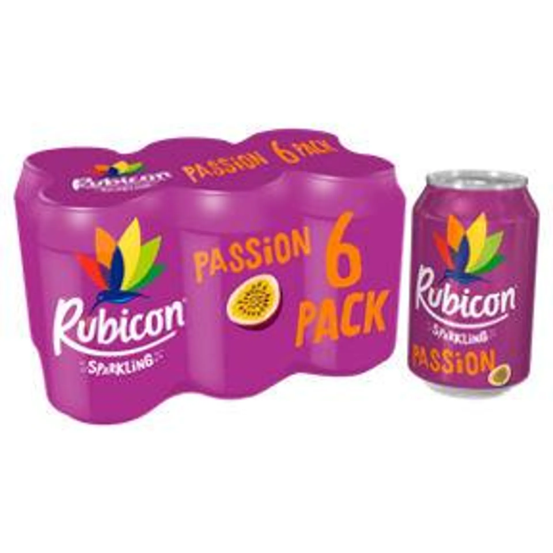 Rubicon Sparkling Passion Fruit Juice Soft Drink