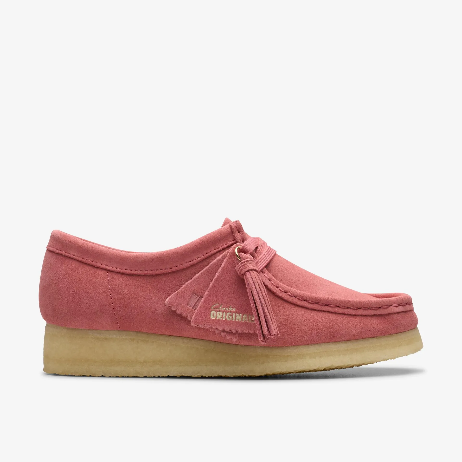 Wallabee Vintage Pink Suede