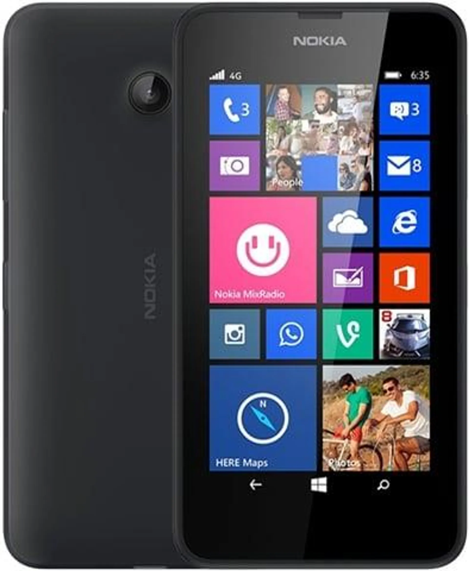 Nokia Lumia 635 Black, Unlocked B